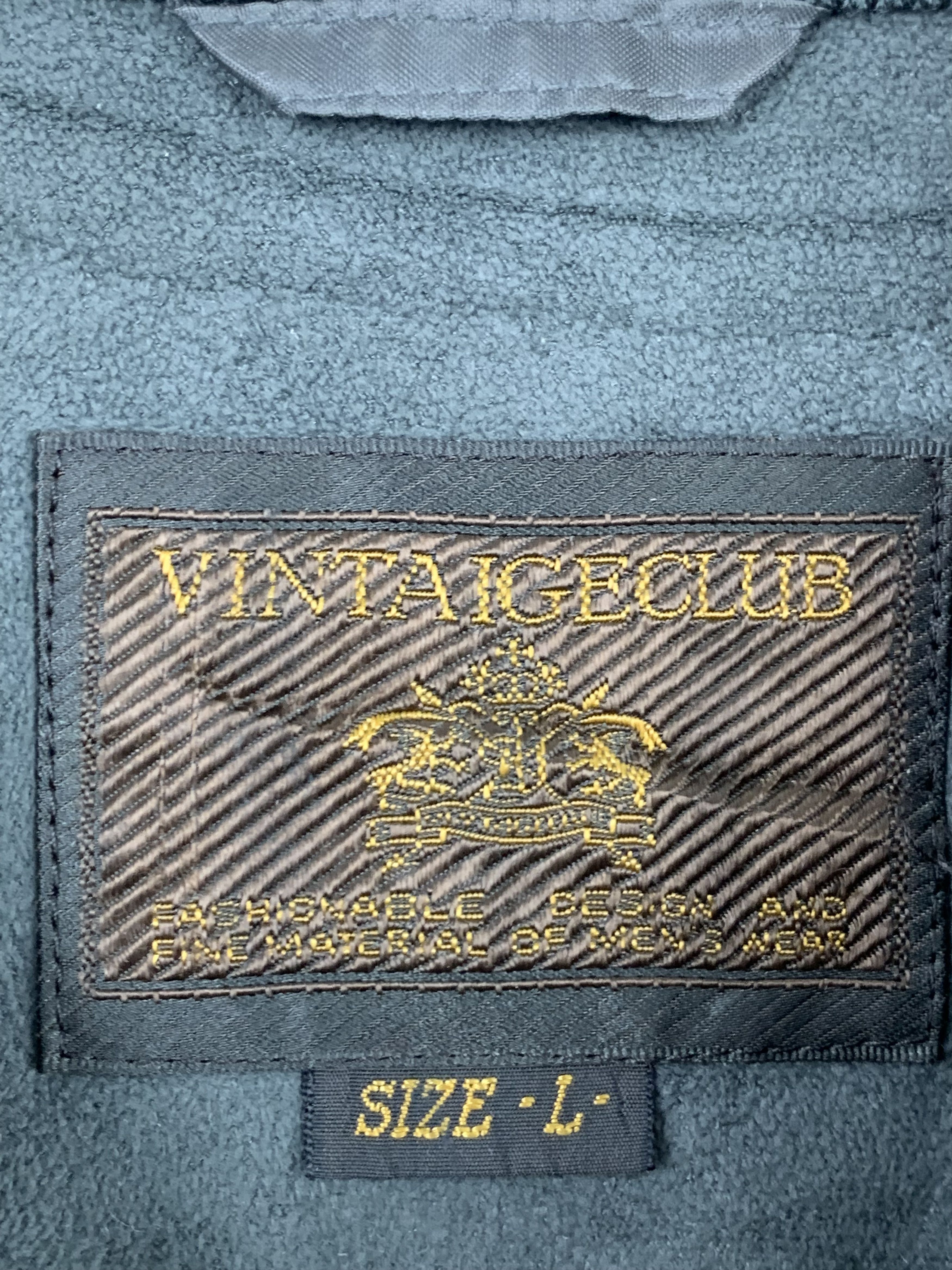 Japanese Brand Vintage 90S Vintage Club Jacket Nice Design Lining J0279 Size US M / EU 48-50 / 2 - 8 Thumbnail