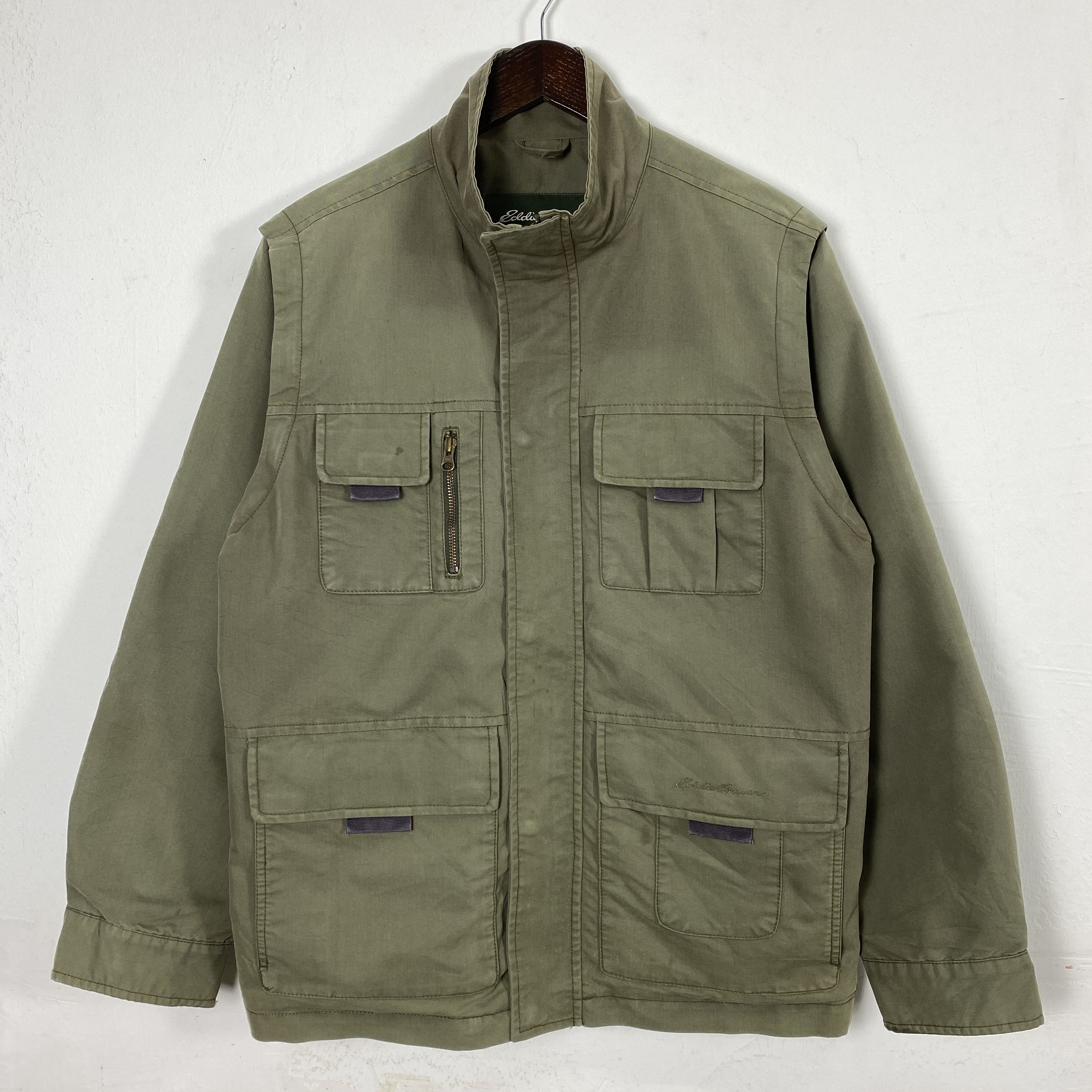 Eddie Bauer Vintage Eddie Bauer Jacket/Vest With Removable Sleeve J0151 Size US S / EU 44-46 / 1 - 1 Thumbnail