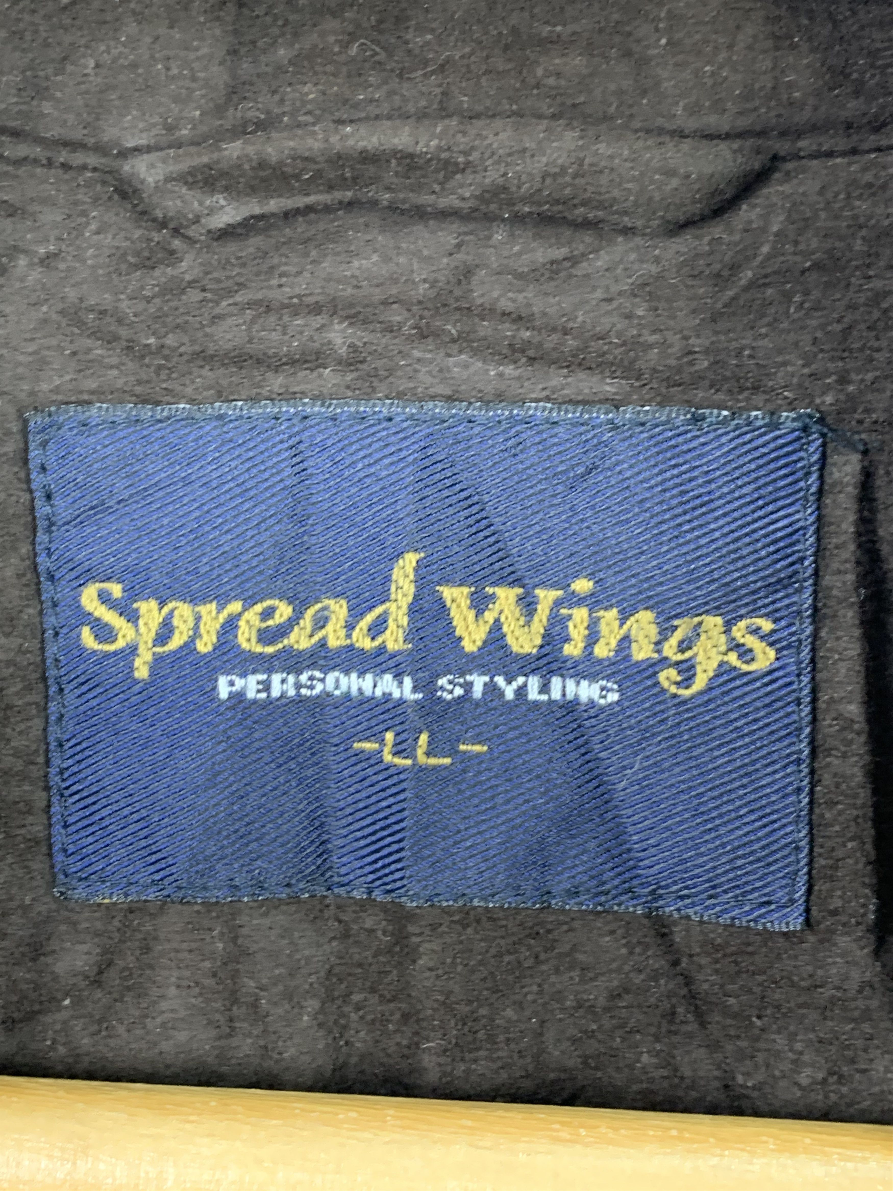 Japanese Brand Vintage Spread Wings Bombers Jacket J0442 Size US L / EU 52-54 / 3 - 10 Thumbnail