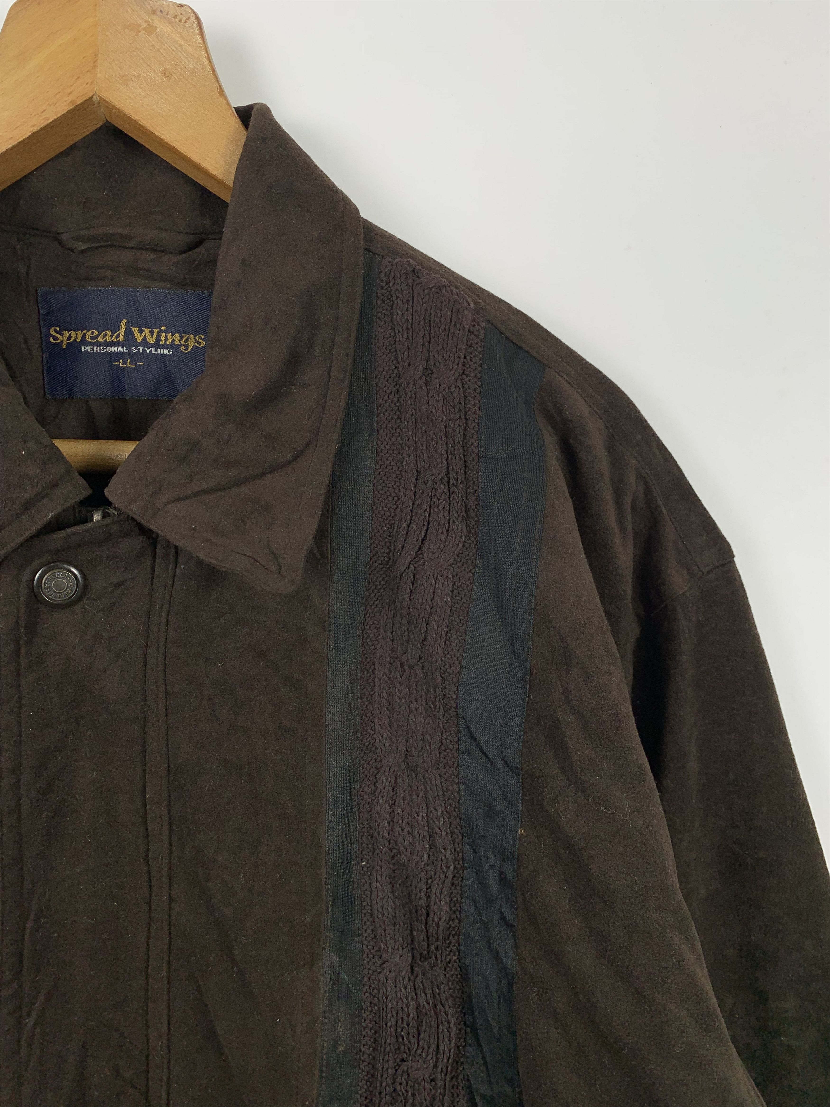 Japanese Brand Vintage Spread Wings Bombers Jacket J0442 Size US L / EU 52-54 / 3 - 4 Thumbnail