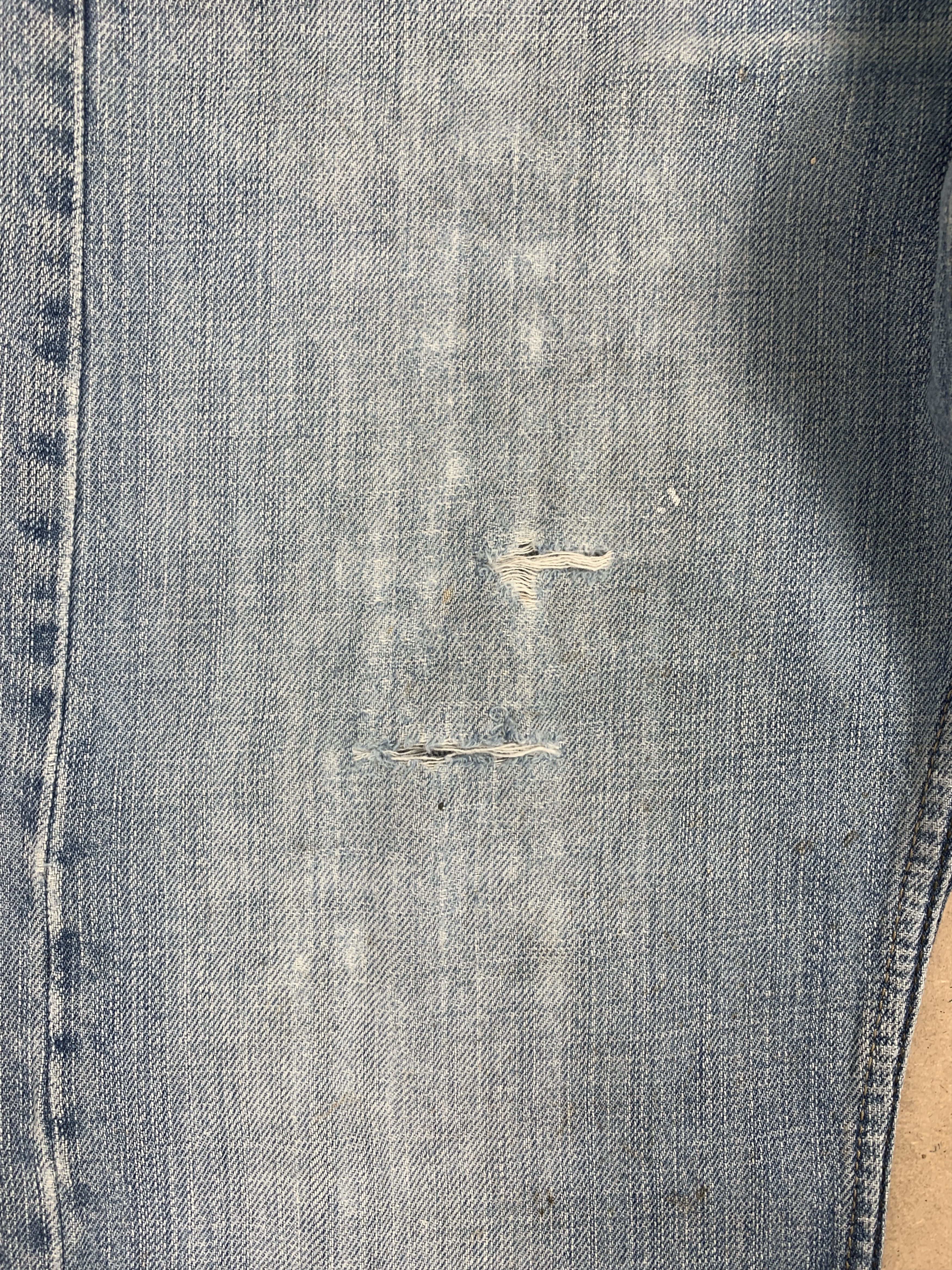 Levi's Vintage Levis 514 Straight Cut Faded Mid Wash Jeans Size US 34 / EU 50 - 3 Thumbnail