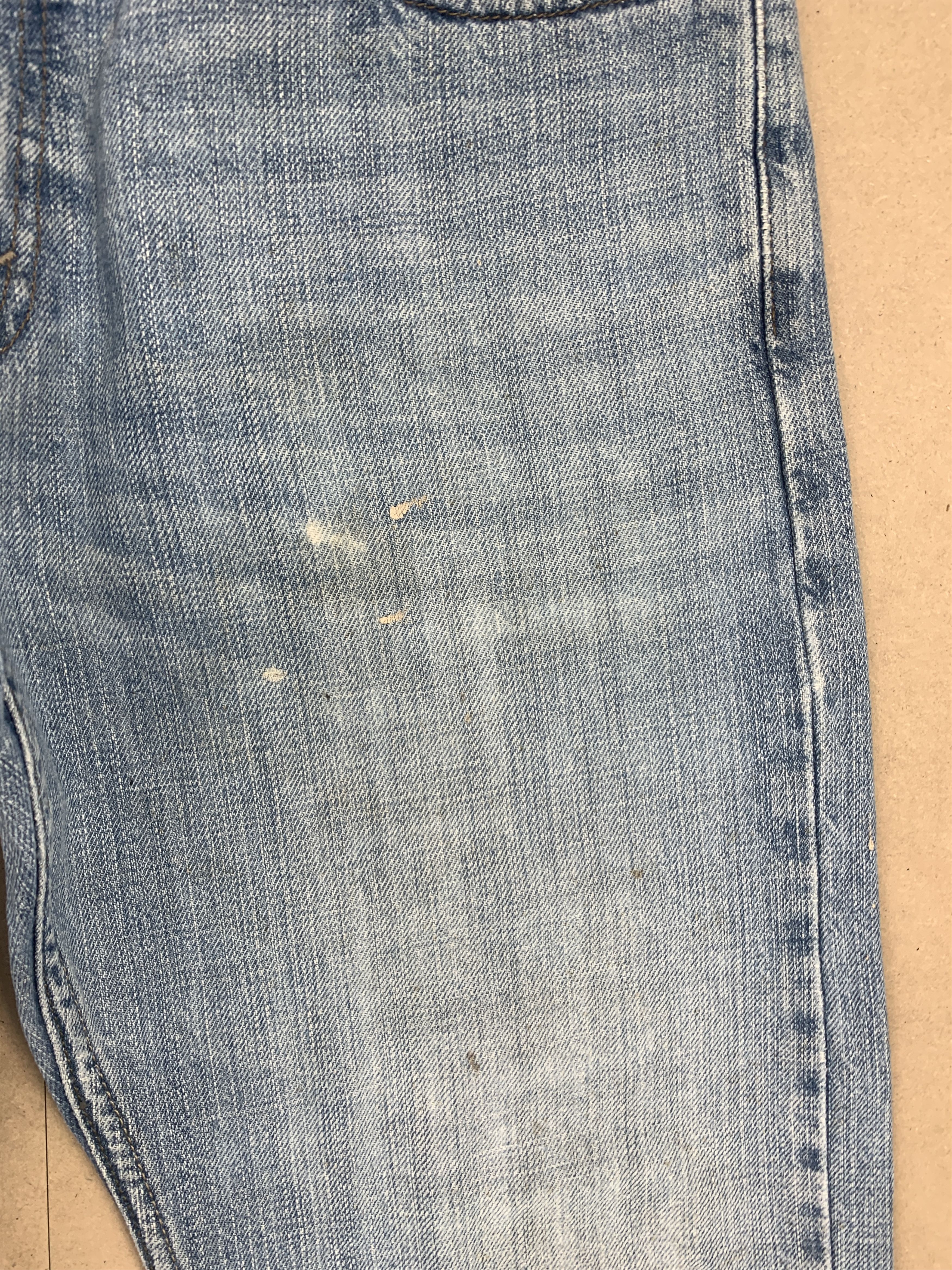 Levi's Vintage Levis 514 Straight Cut Faded Mid Wash Jeans Size US 34 / EU 50 - 4 Thumbnail