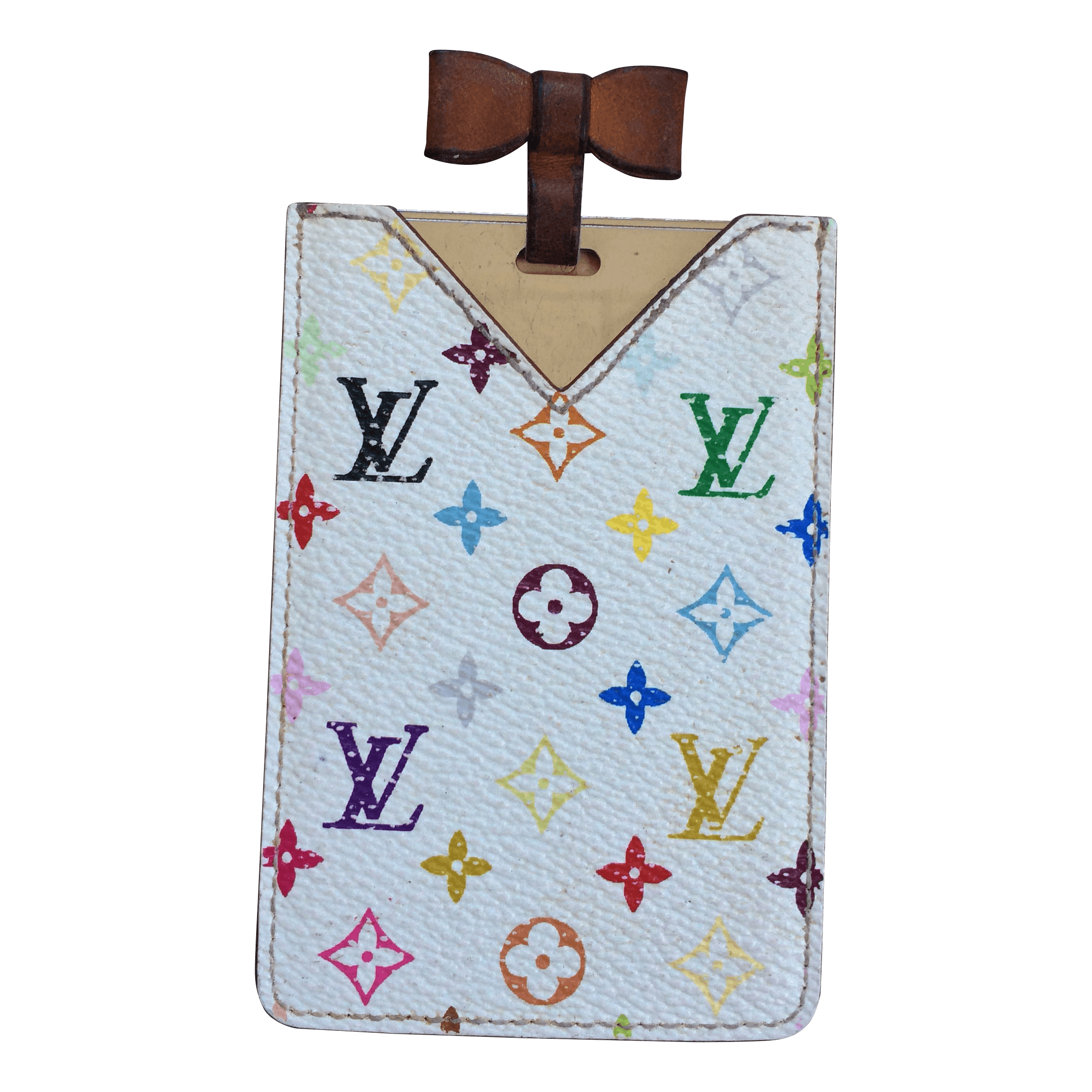 Louis Vuitton × Takashi Murakami S/S 2003 Vuitton x Murakami Monogram Card Holder+Mirror Size ONE SIZE - 1 Thumbnail