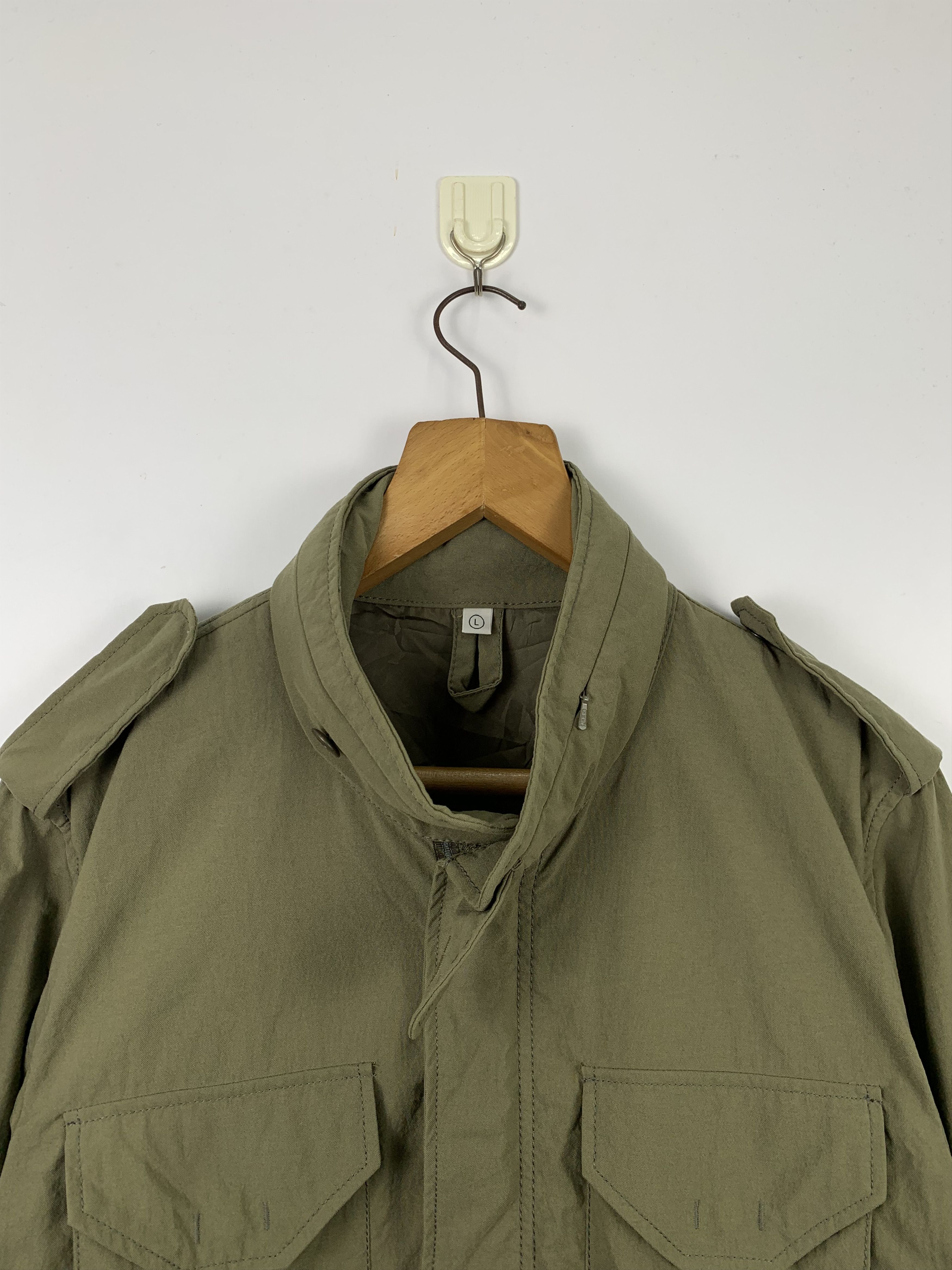 Uniqlo Vintage UNIQLO Multi Pocket Military Parkas Jacket J0432 Size US M / EU 48-50 / 2 - 2 Thumbnail