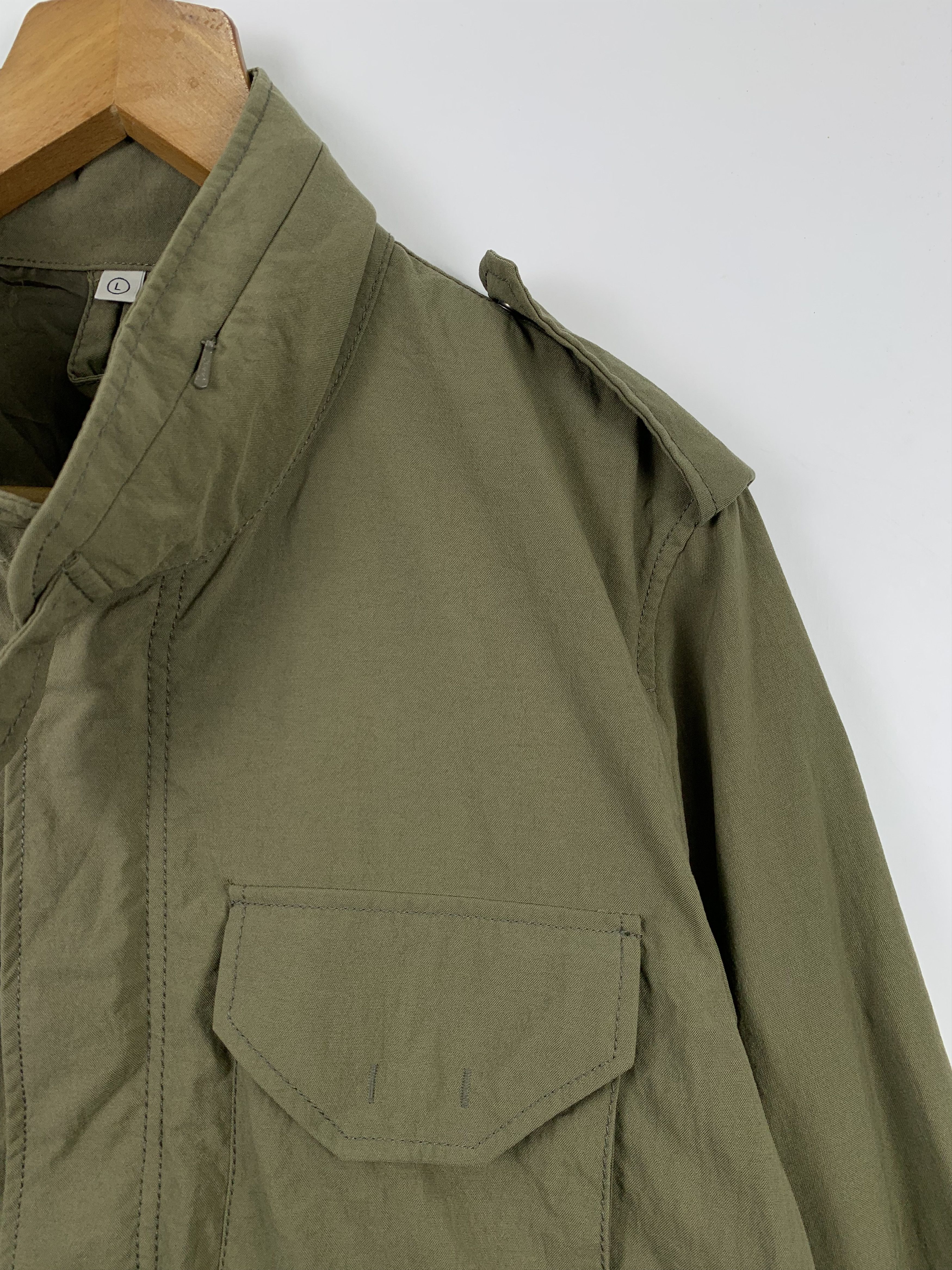 Uniqlo Vintage UNIQLO Multi Pocket Military Parkas Jacket J0432 Size US M / EU 48-50 / 2 - 4 Thumbnail