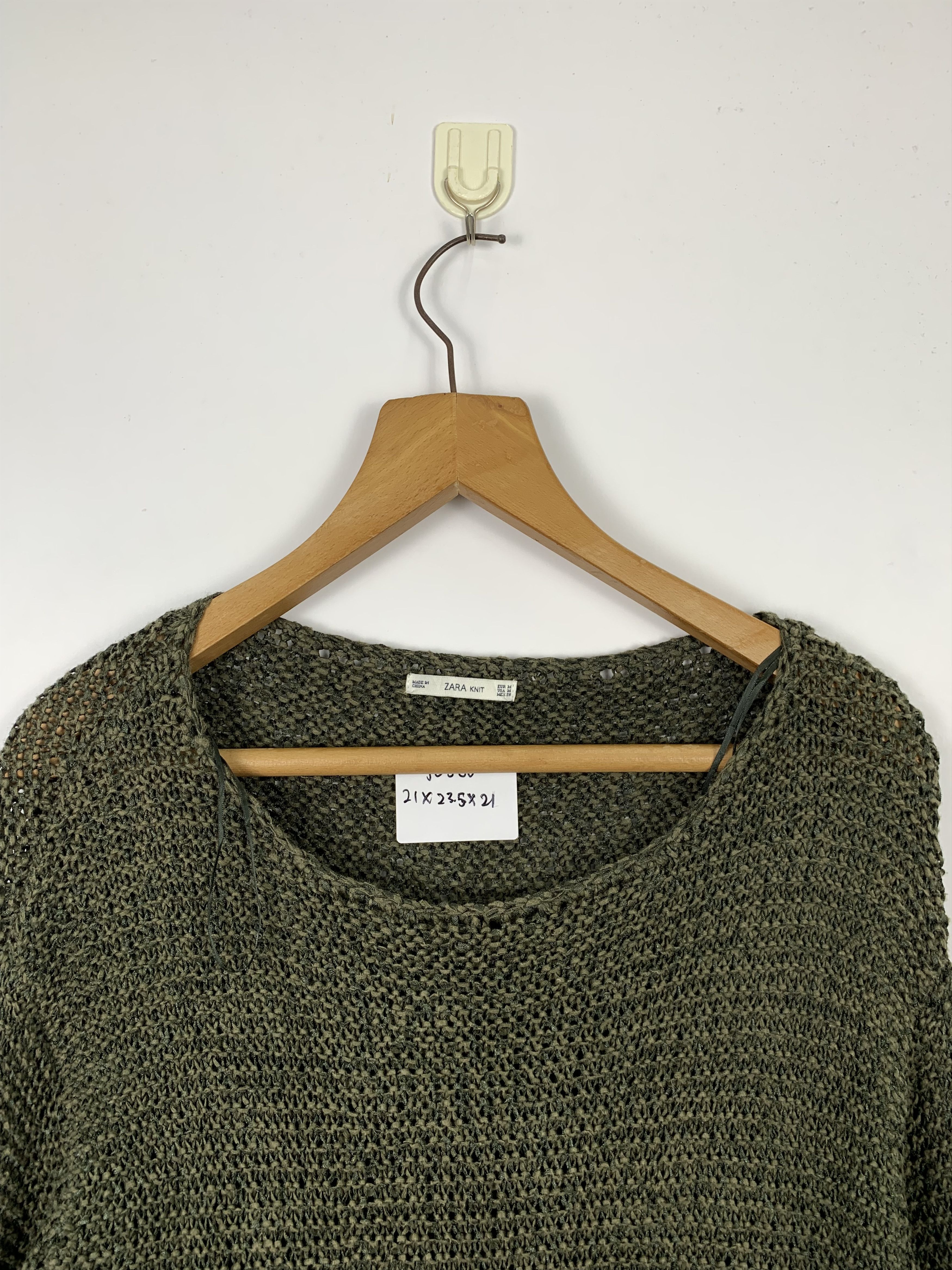 Zara Vintage Zara Knit knitwear Sweatshirts J0500 Size M / US 6-8 / IT 42-44 - 2 Thumbnail