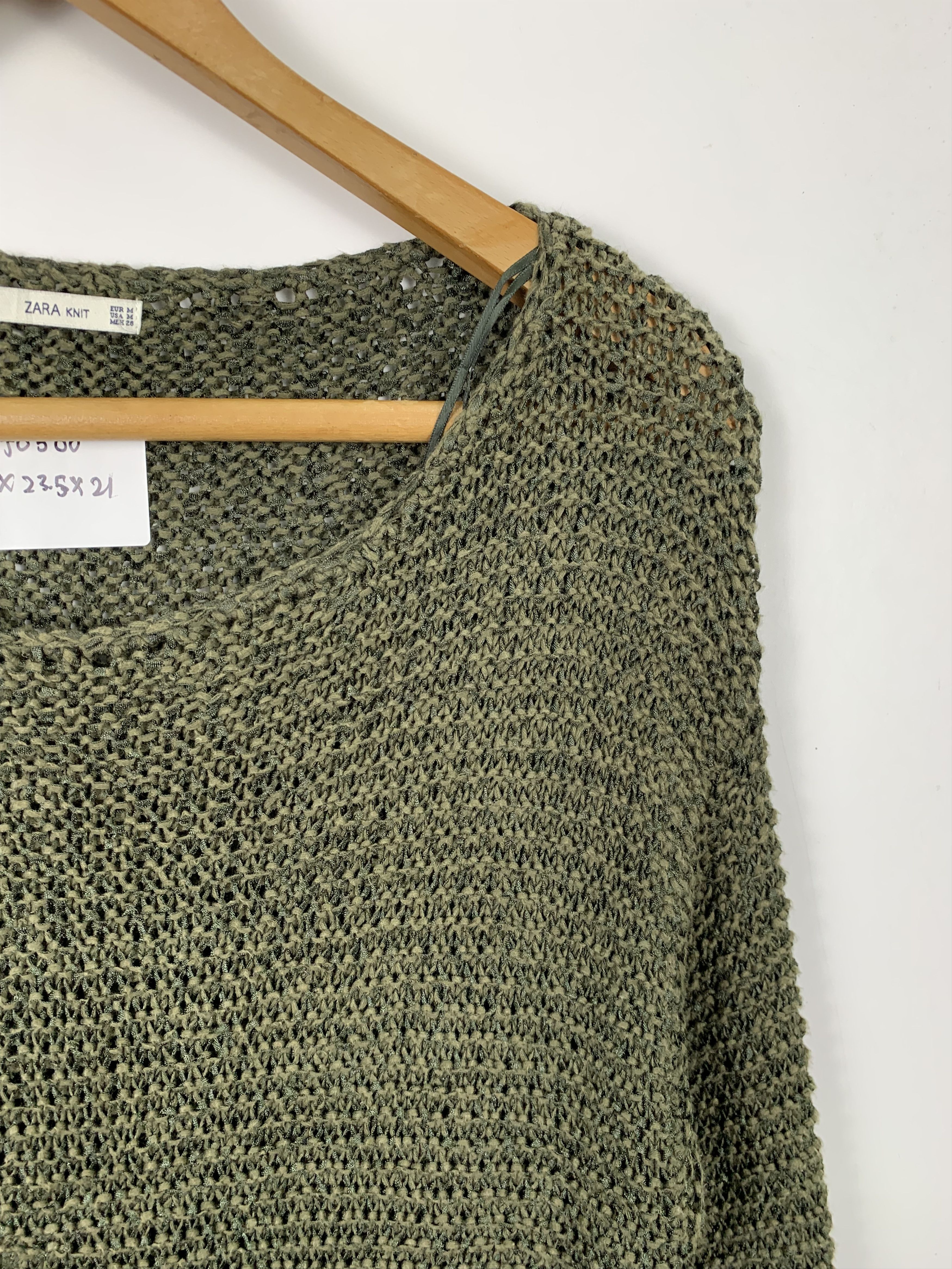 Zara Vintage Zara Knit knitwear Sweatshirts J0500 Size M / US 6-8 / IT 42-44 - 4 Thumbnail