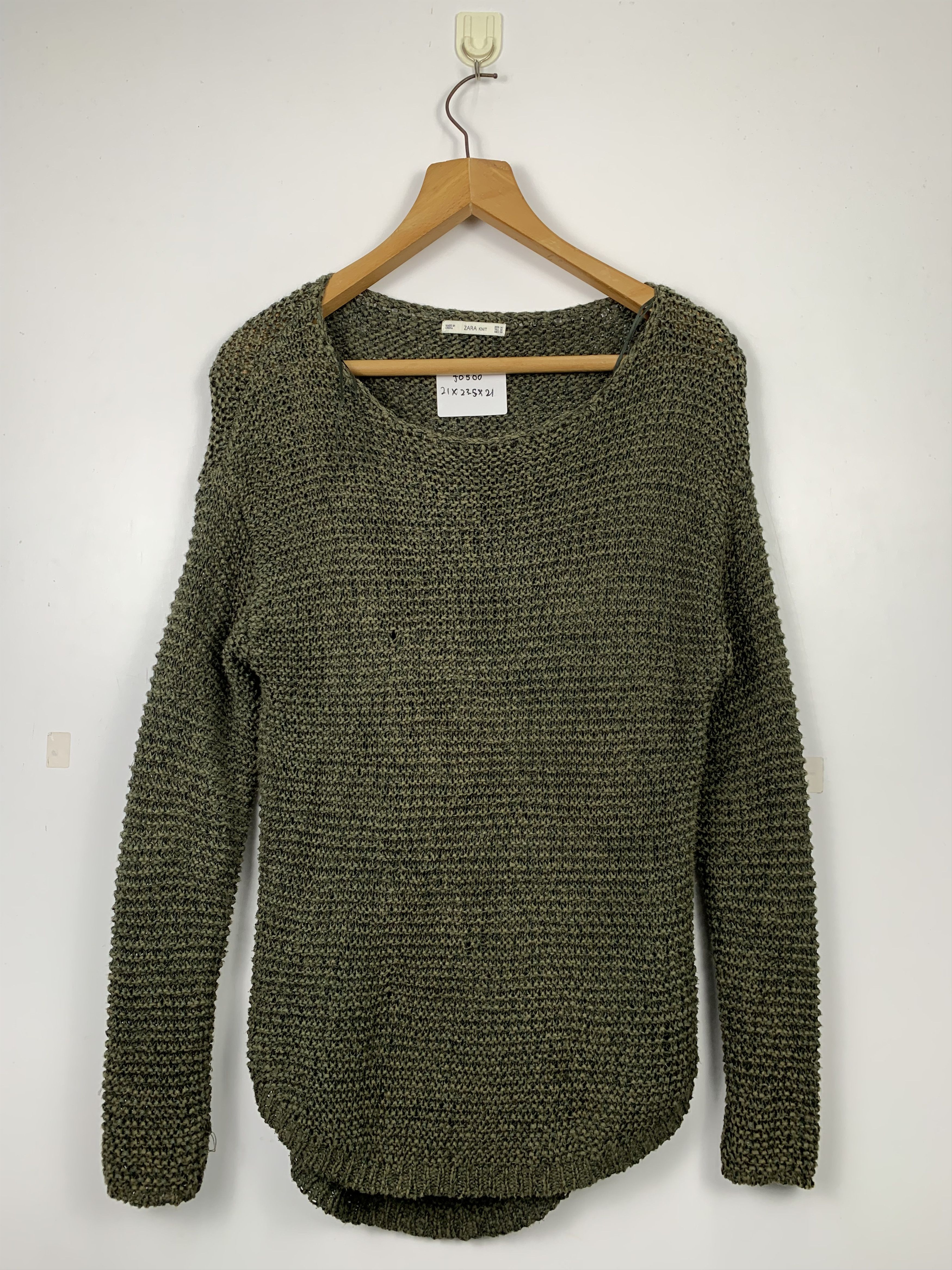 Zara Vintage Zara Knit knitwear Sweatshirts J0500 Size M / US 6-8 / IT 42-44 - 1 Thumbnail