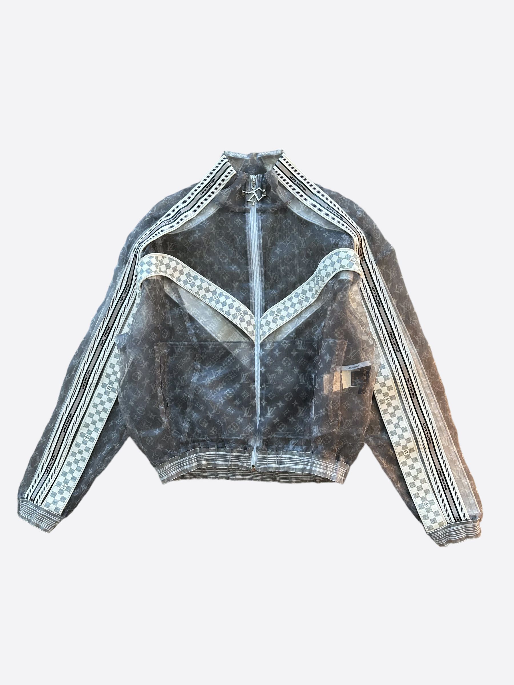 Louis Vuitton Men's Gradient Monogram Blouson Jacket Polyester Mesh