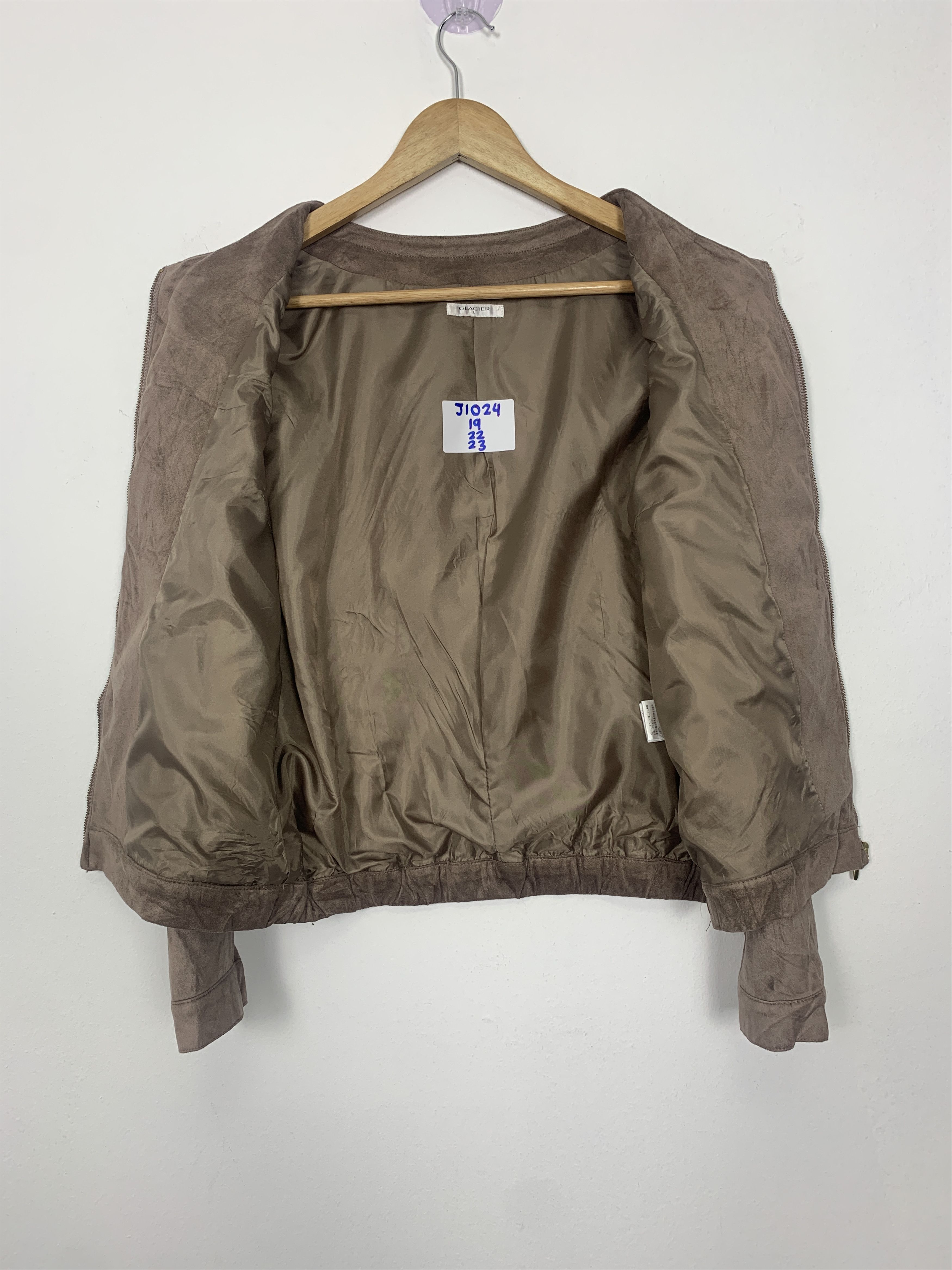 Japanese Brand vintage GLACIER Zip Fleece Womenswear Jacket J1024 Size M / US 6-8 / IT 42-44 - 6 Thumbnail
