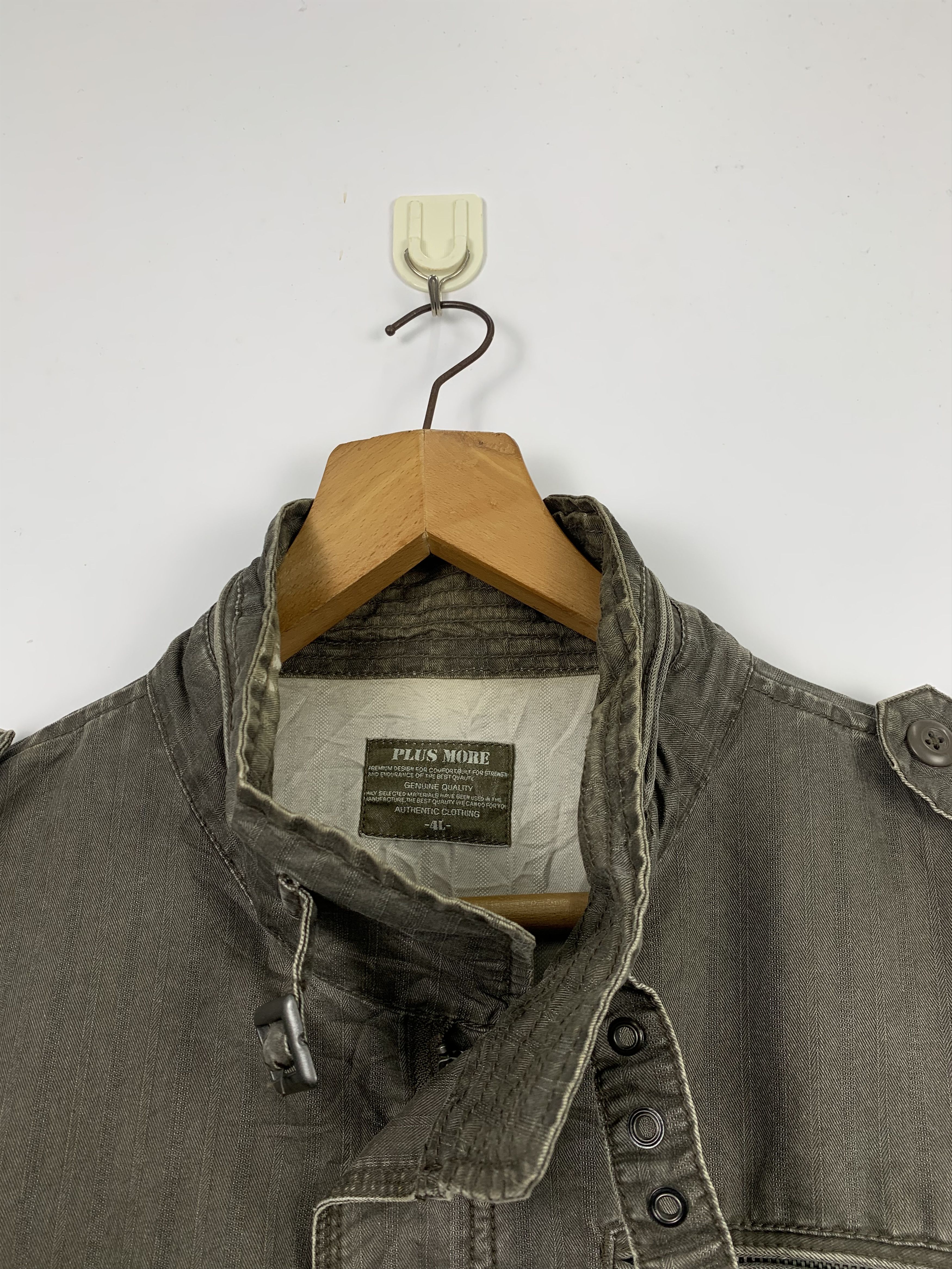 Japanese Brand Vintage Rugged Plus More Military Multi Pocket Jacket J0393 Size US M / EU 48-50 / 2 - 5 Thumbnail
