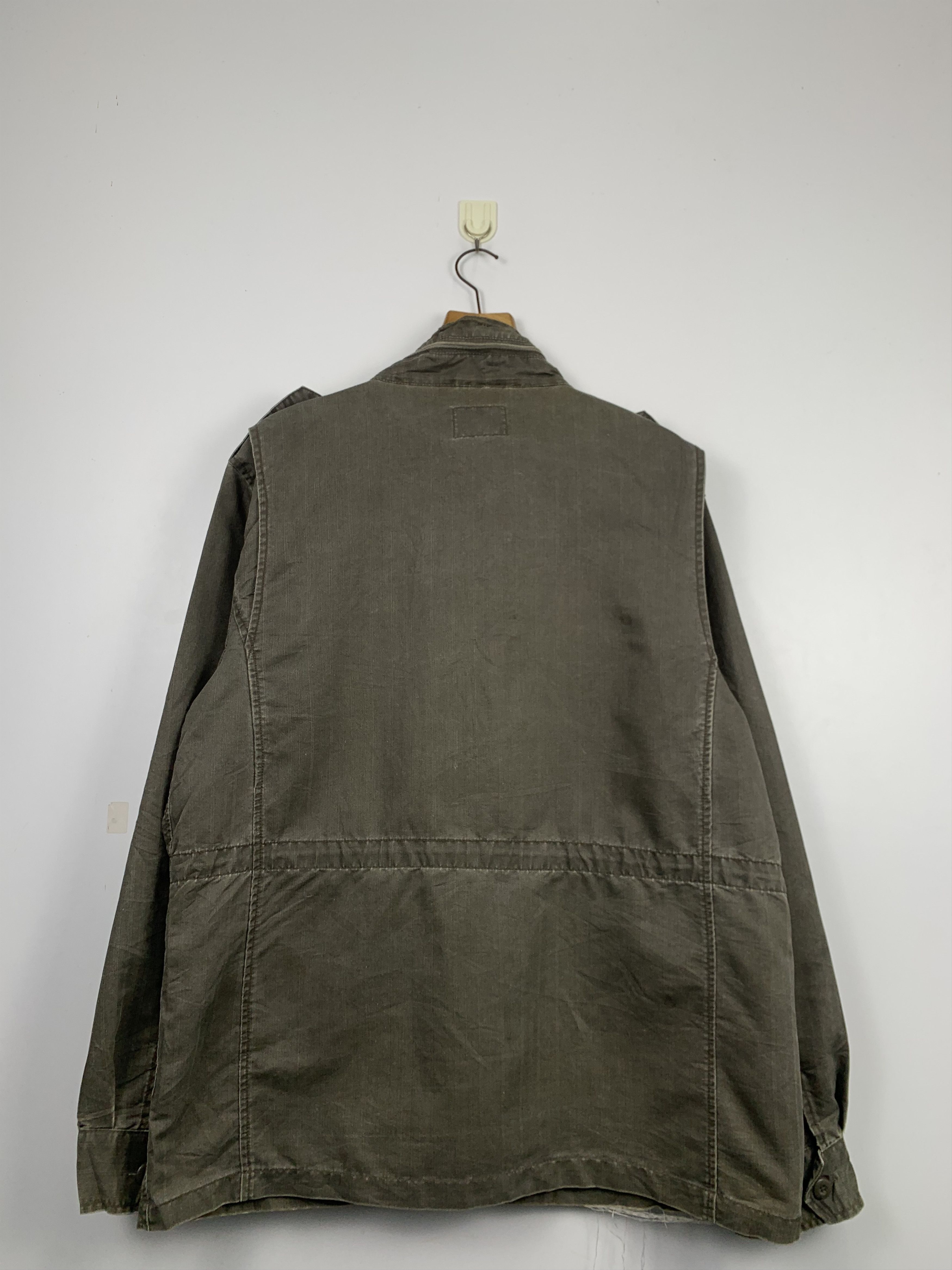 Japanese Brand Vintage Rugged Plus More Military Multi Pocket Jacket J0393 Size US M / EU 48-50 / 2 - 9 Thumbnail