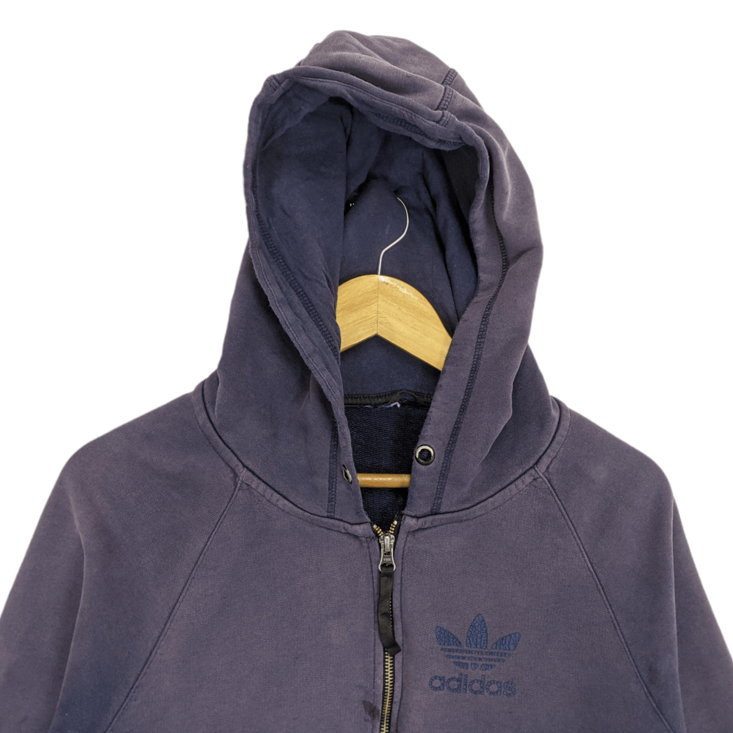 Adidas Vintage 90's ADIDAS Zipper Hoodie Size US M / EU 48-50 / 2 - 3 Thumbnail