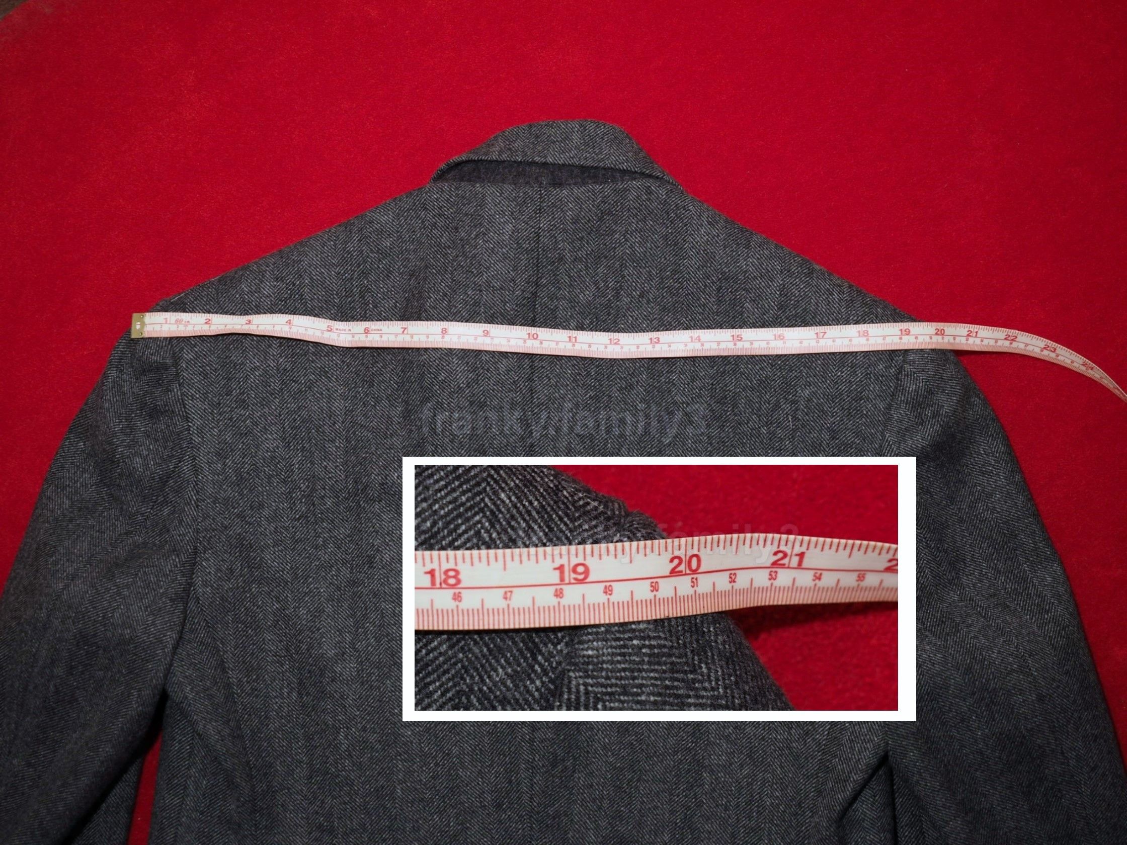 Maison Margiela coat margiela Herringbone gray hide button Size US M / EU 48-50 / 2 - 20 Thumbnail