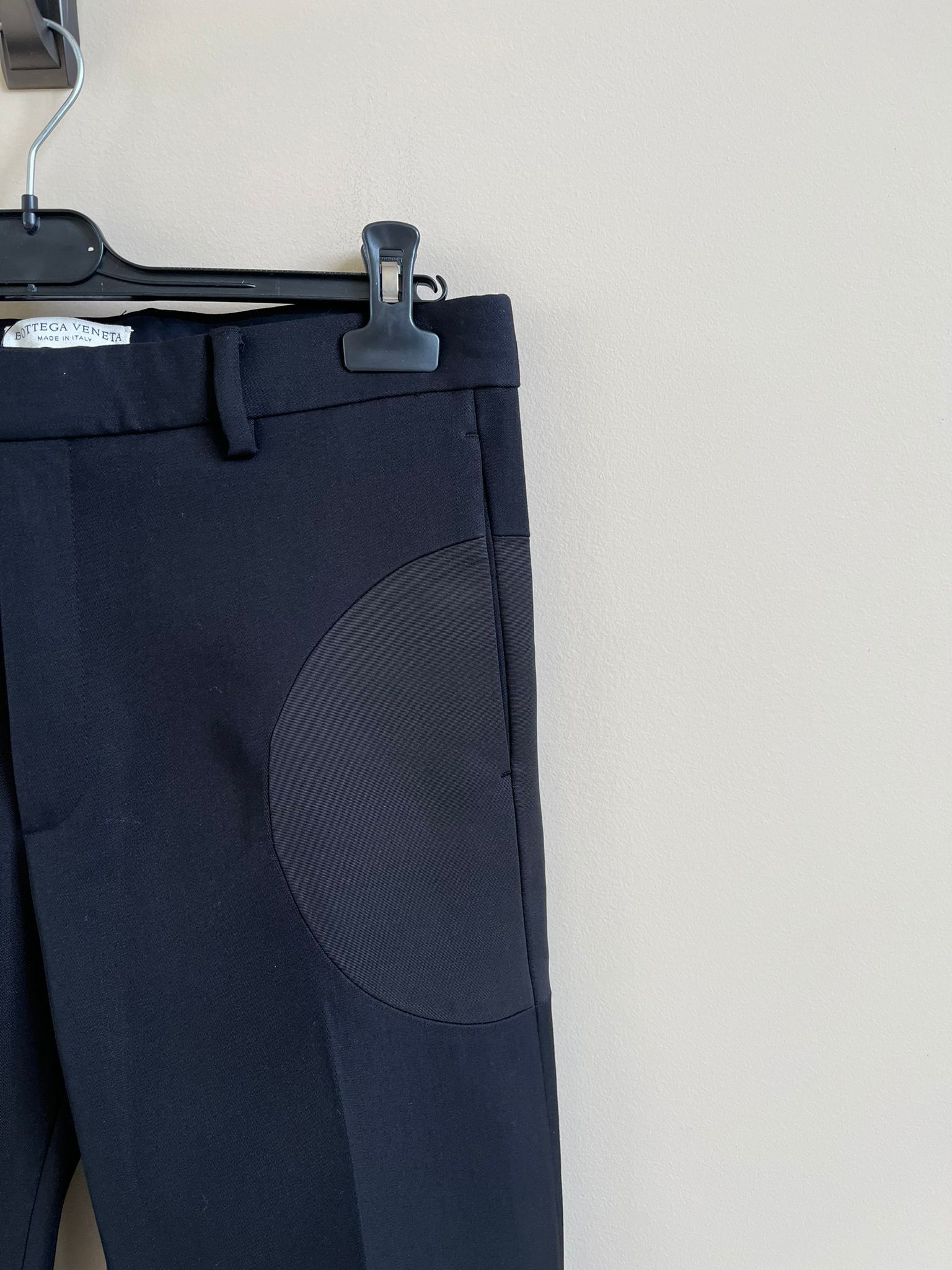 Bottega Veneta Compact Wool Pants in Nero Size US 32 / EU 48 - 2 Thumbnail