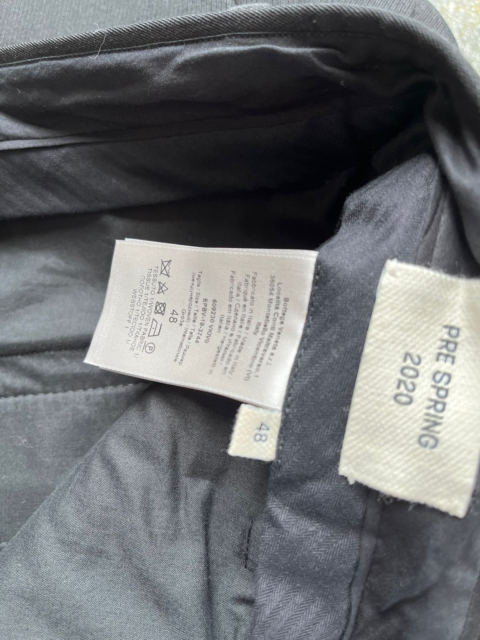 Bottega Veneta Compact Wool Pants in Nero Size US 32 / EU 48 - 14 Thumbnail