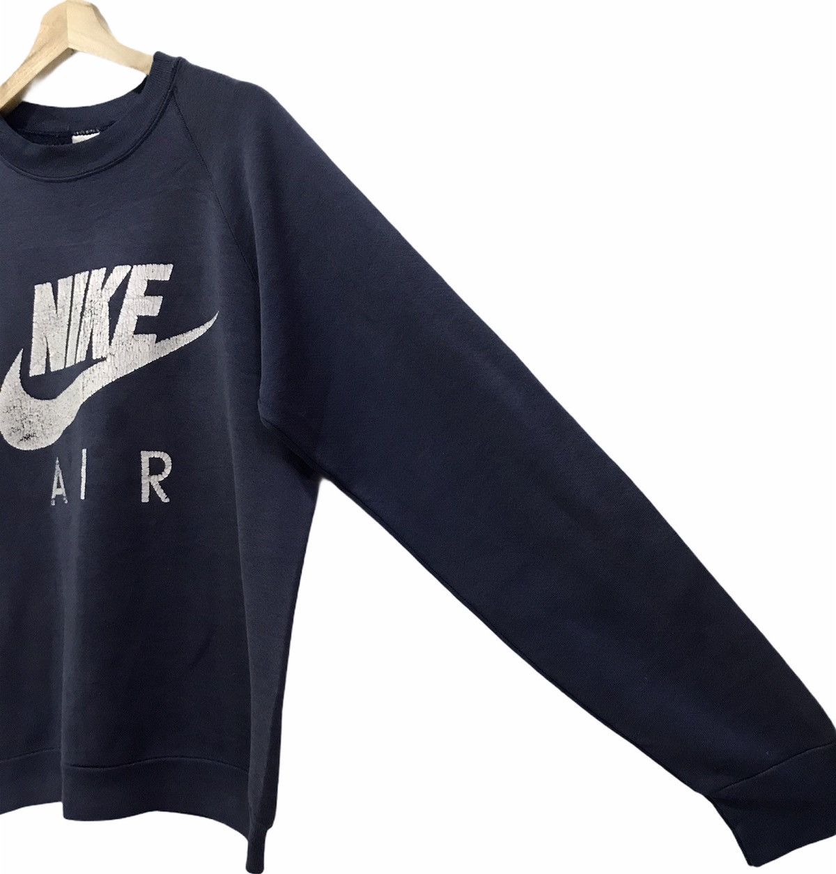 Nike × Vintage 🔥Vintage 80s Nike Air Embroidered Sweatshirt Size US M / EU 48-50 / 2 - 4 Thumbnail