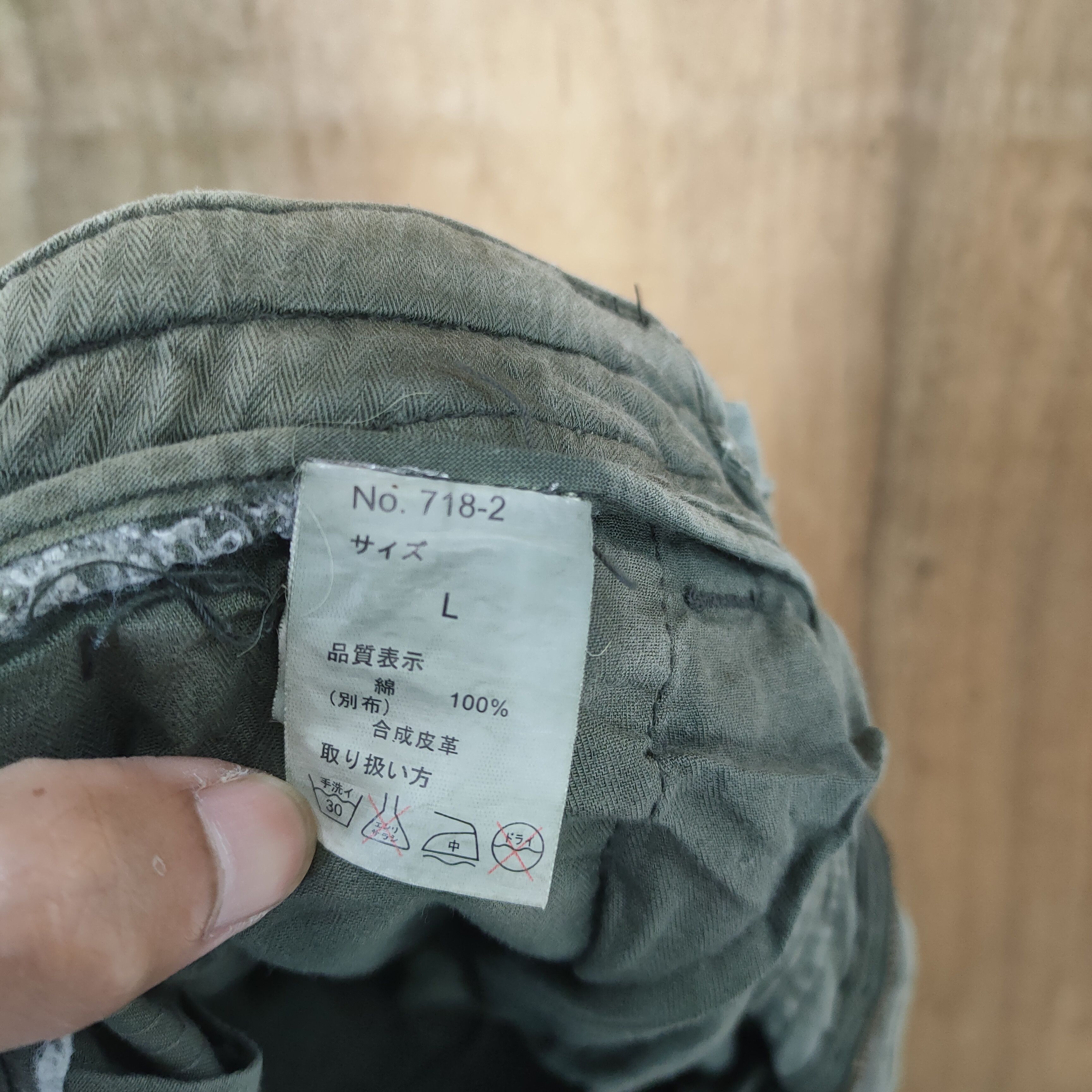 Japanese Brand VINTAGE JOHN BULL FADED CARGO PANTS Size US 34 / EU 50 - 4 Thumbnail