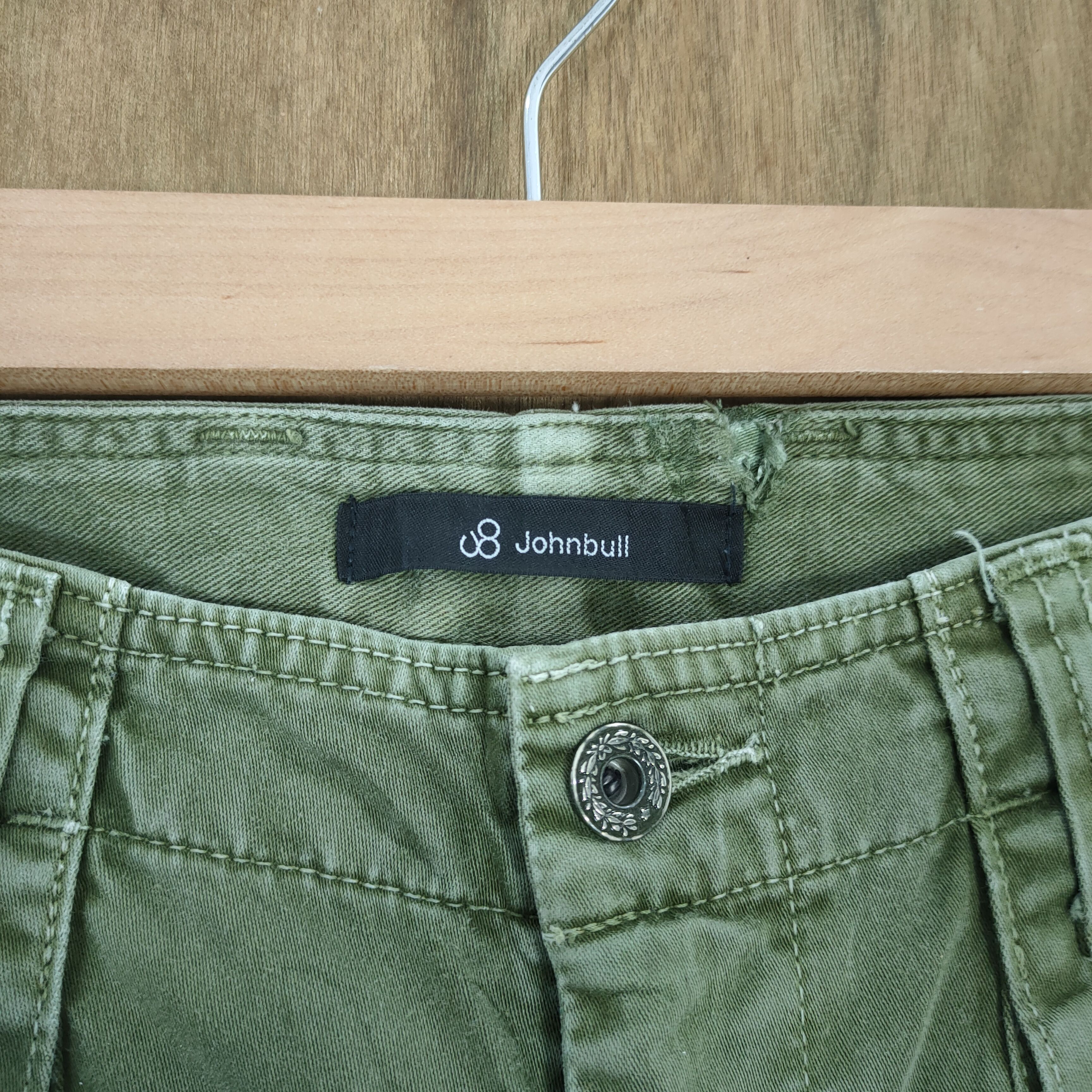 Japanese Brand VINTAGE JOHN BULL FADED CARGO PANTS Size US 34 / EU 50 - 8 Thumbnail