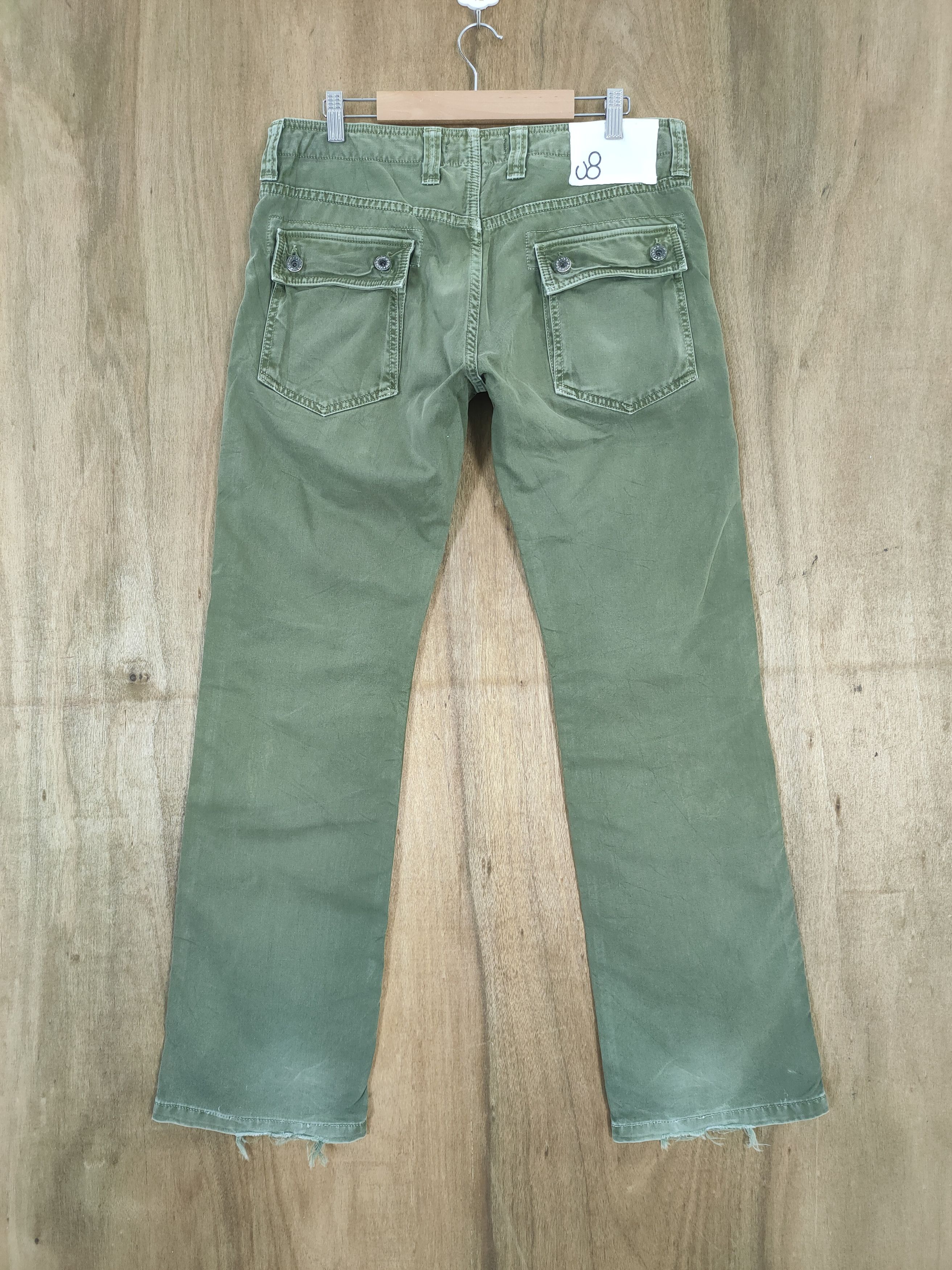 Japanese Brand VINTAGE JOHN BULL FADED CARGO PANTS Size US 34 / EU 50 - 9 Thumbnail