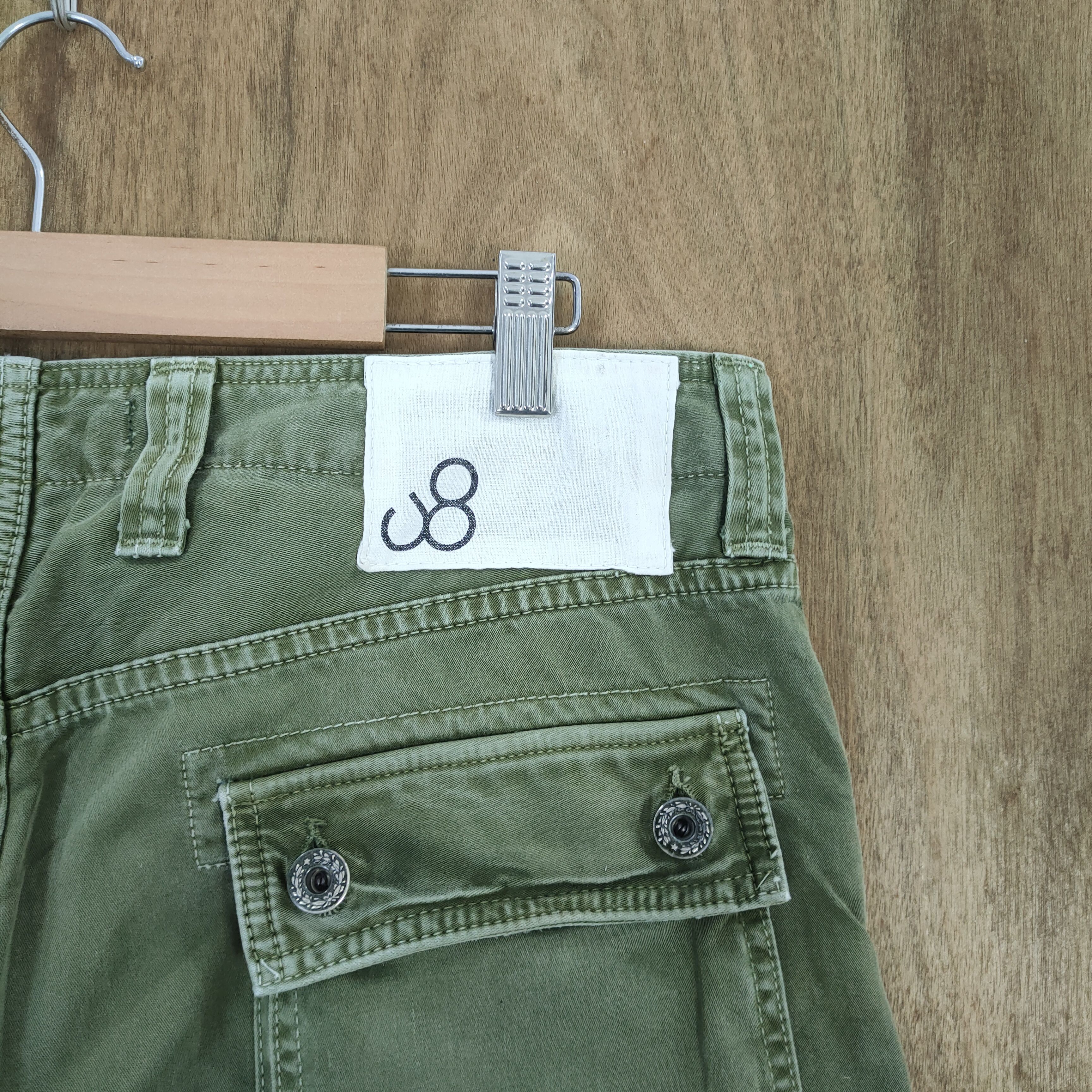 Japanese Brand VINTAGE JOHN BULL FADED CARGO PANTS Size US 34 / EU 50 - 12 Thumbnail