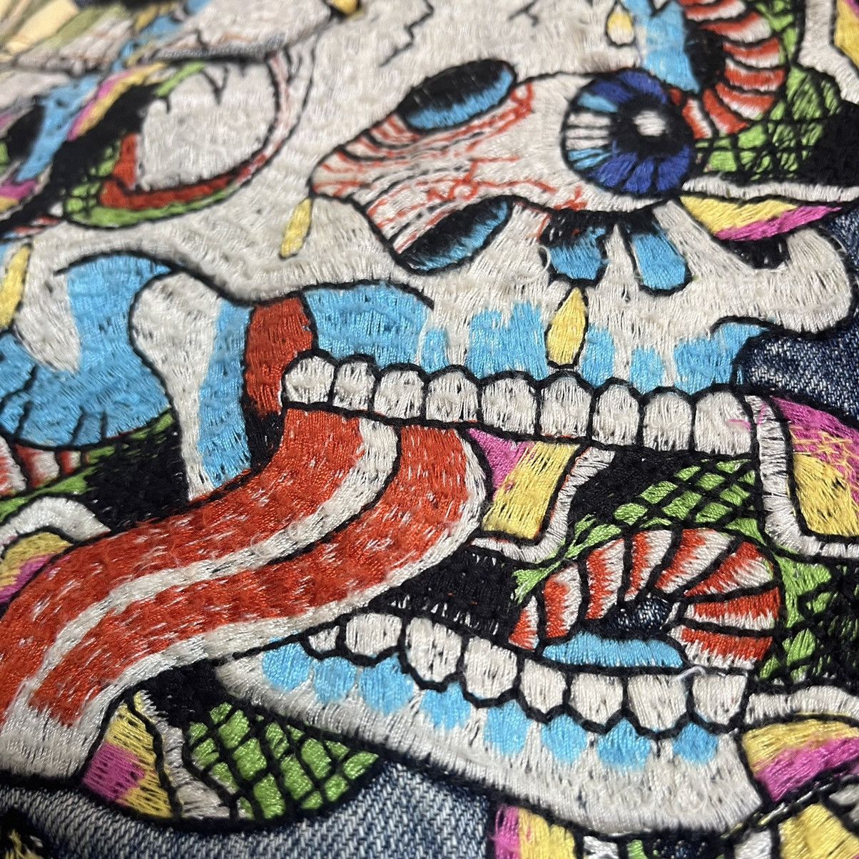 Christian Audigier Steals Ed Hardy Christian Audigier Big Logo Skulls Size US 36 / EU 52 - 21 Thumbnail