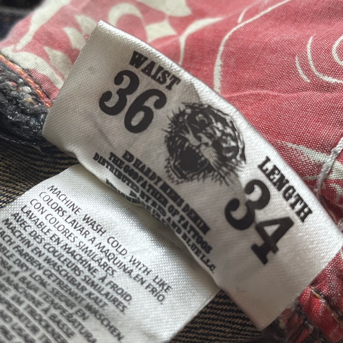 Christian Audigier Steals Ed Hardy Christian Audigier Big Logo Skulls Size US 36 / EU 52 - 15 Thumbnail