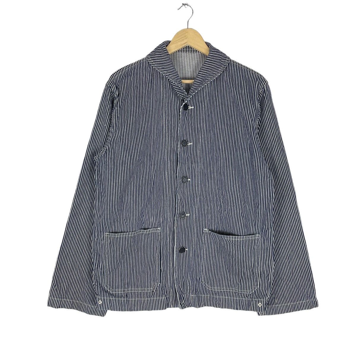 Other ☀️DANIA JAPAN HICKORY 13 STAR BUTTON JACKET Size US M / EU 48-50 / 2 - 2 Thumbnail