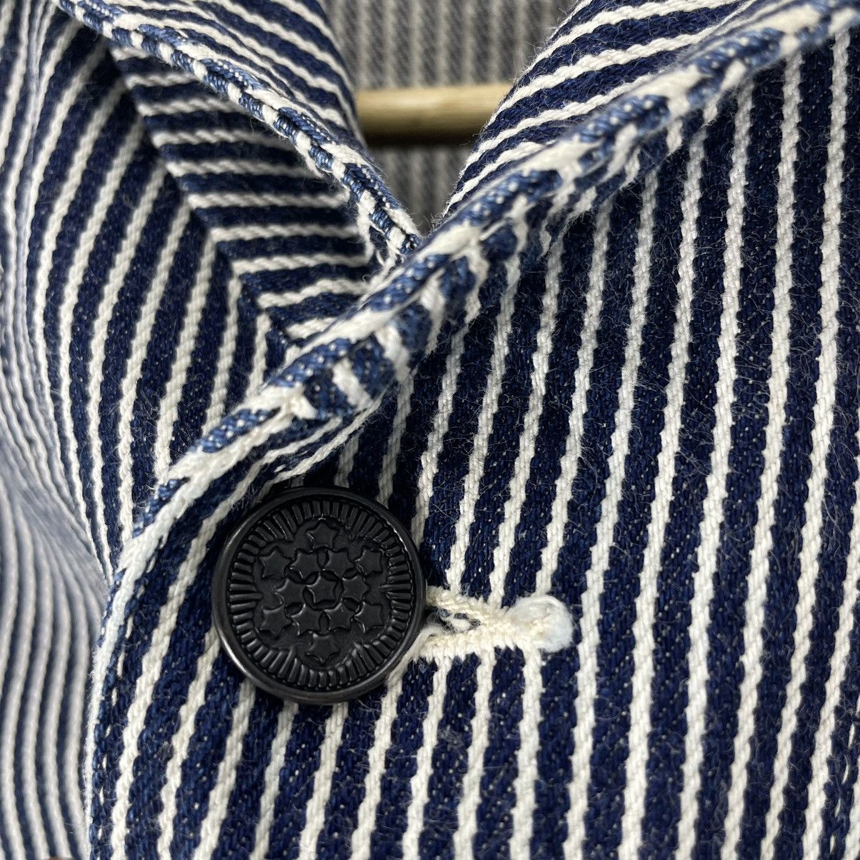 Other ☀️DANIA JAPAN HICKORY 13 STAR BUTTON JACKET Size US M / EU 48-50 / 2 - 6 Thumbnail
