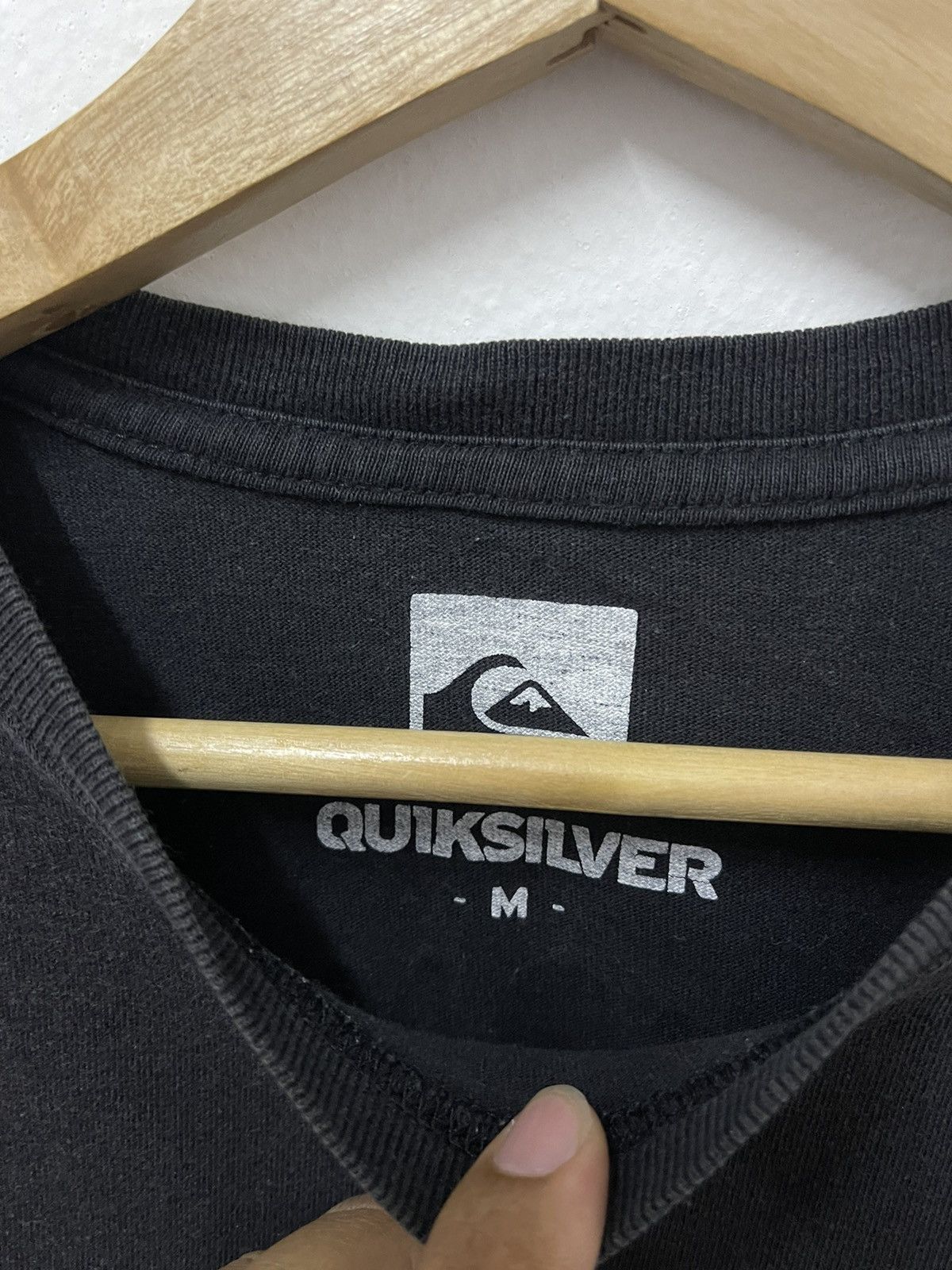Japanese Brand × Quiksilver × Vintage Vintage Quiksilver Spell Out Printed Crewneck Longsleeve Size US S / EU 44-46 / 1 - 6 Thumbnail