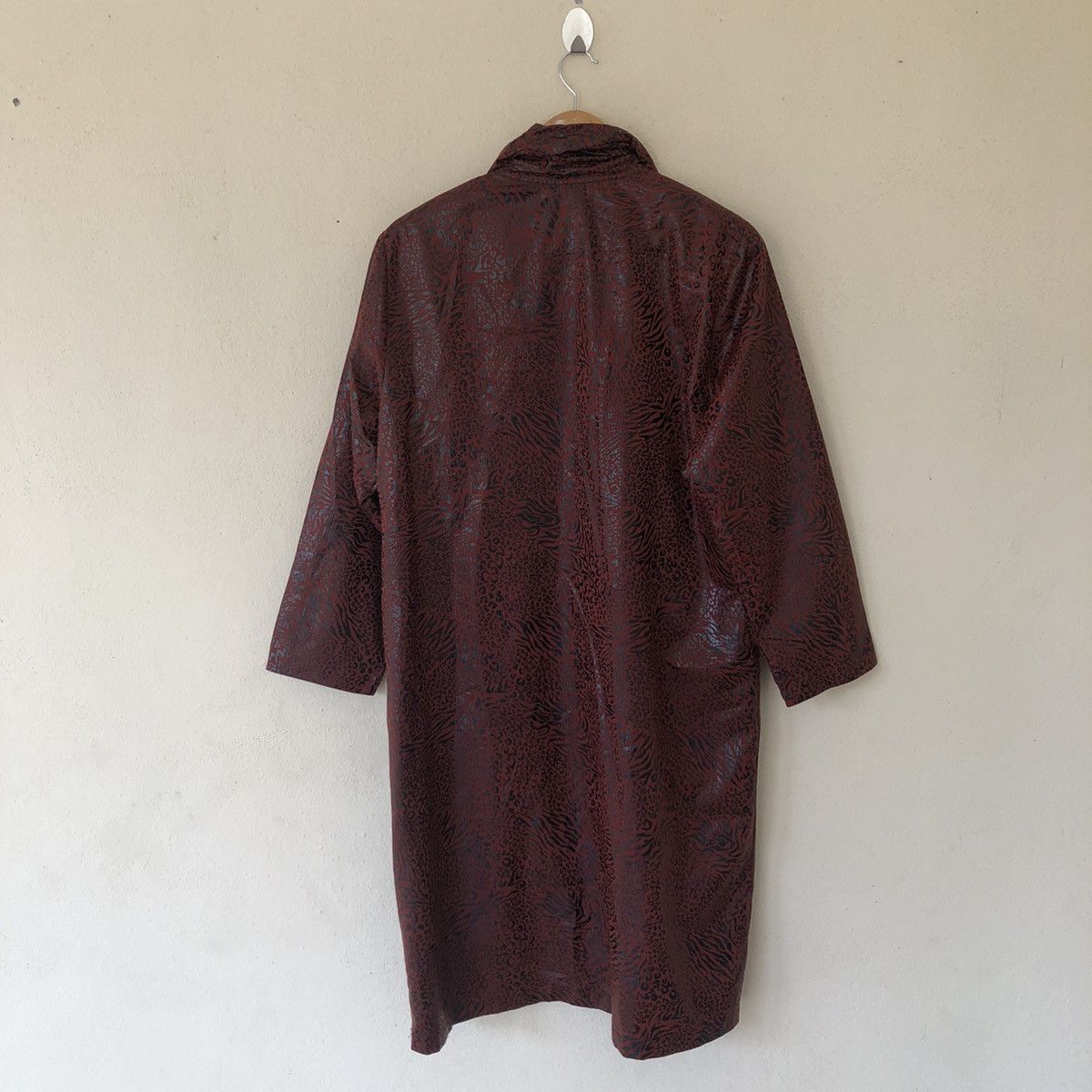 Japanese Brand RARE DESIGN TIGER RED STRIPE LONG JACKET INSPIRED RICK OWENS Size US M / EU 48-50 / 2 - 7 Thumbnail