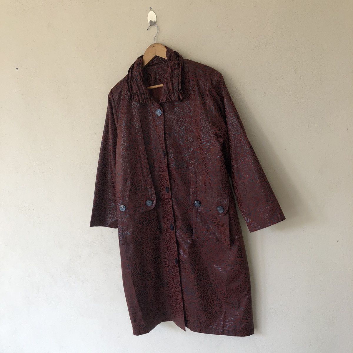Japanese Brand RARE DESIGN TIGER RED STRIPE LONG JACKET INSPIRED RICK OWENS Size US M / EU 48-50 / 2 - 2 Thumbnail