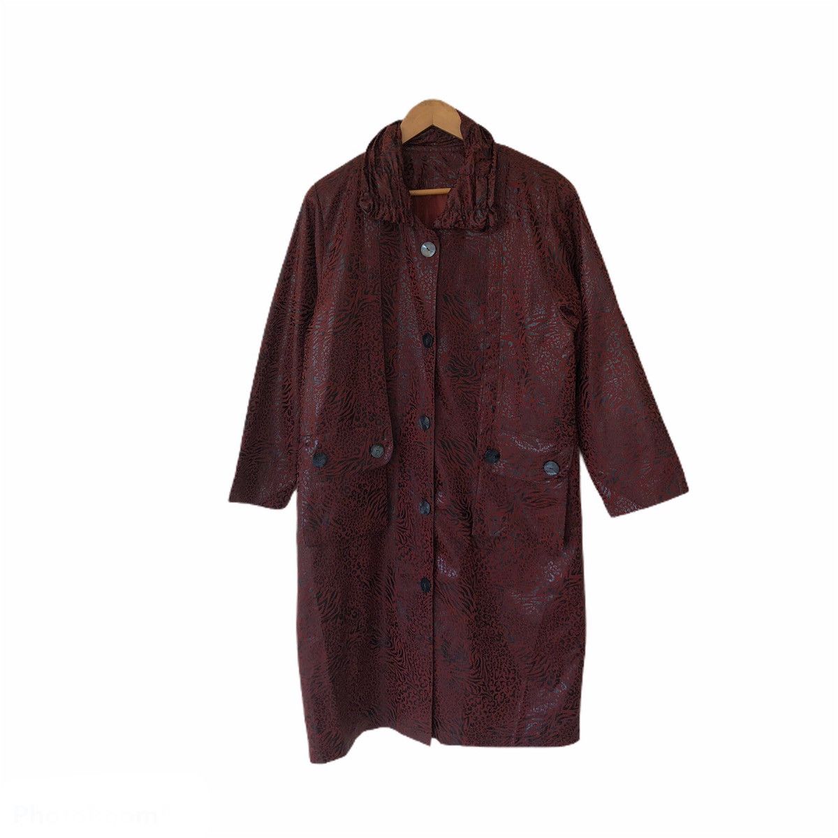 Japanese Brand RARE DESIGN TIGER RED STRIPE LONG JACKET INSPIRED RICK OWENS Size US M / EU 48-50 / 2 - 1 Thumbnail