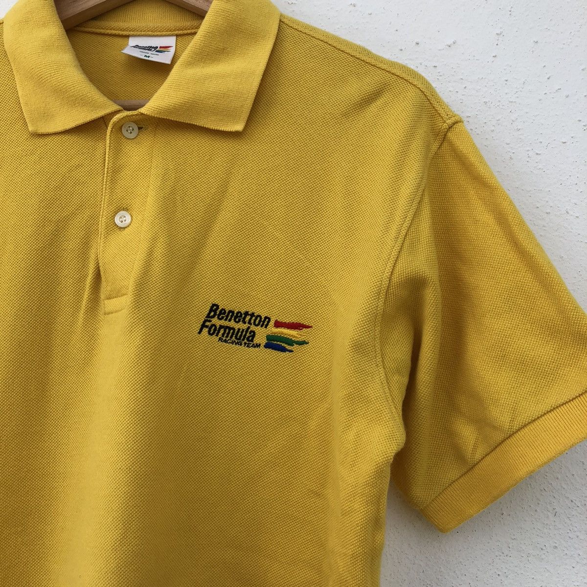 BENETTON FORMULA 1 RACING TEAM SINGLE POCKET POLO
