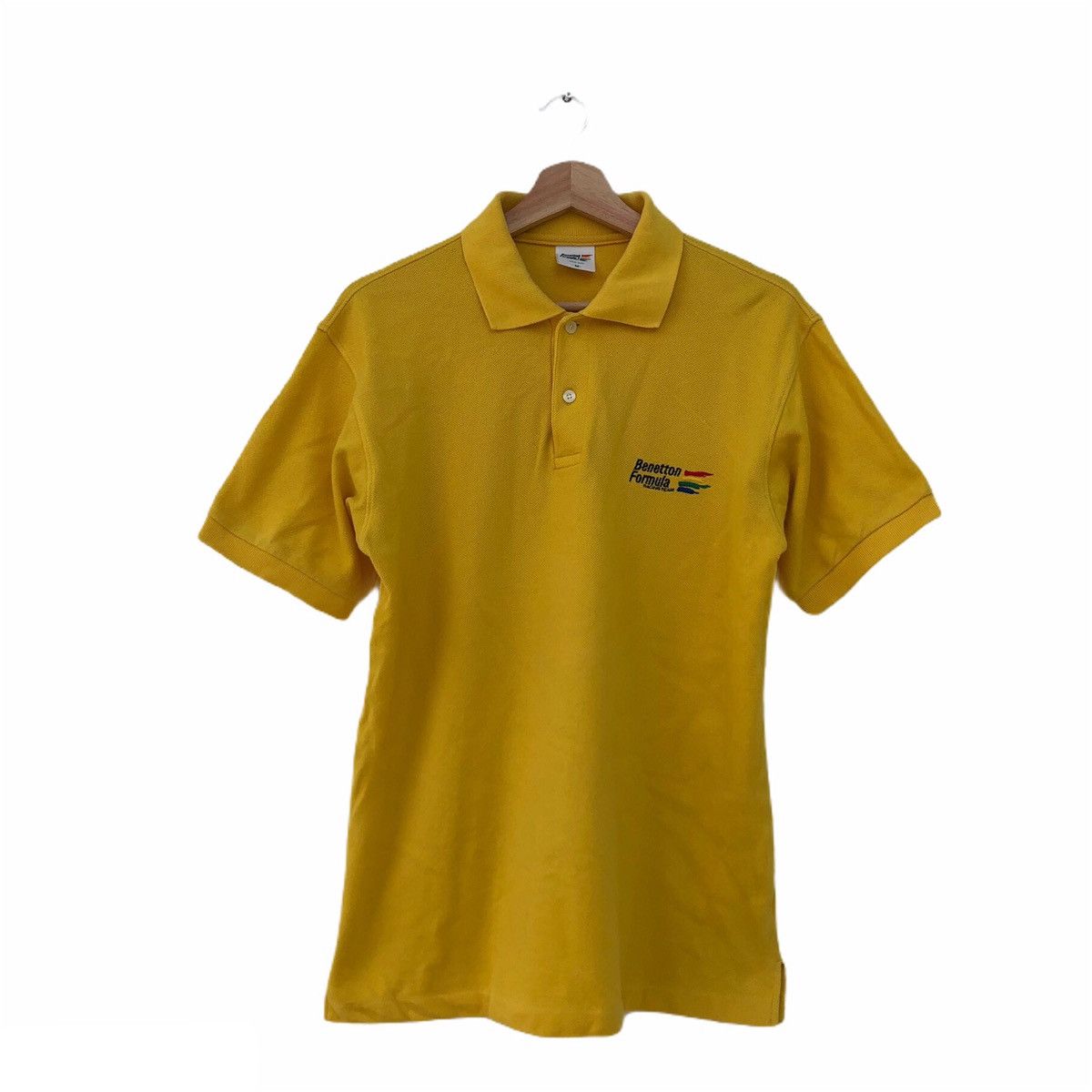 BENETTON FORMULA 1 RACING TEAM SINGLE POCKET POLO