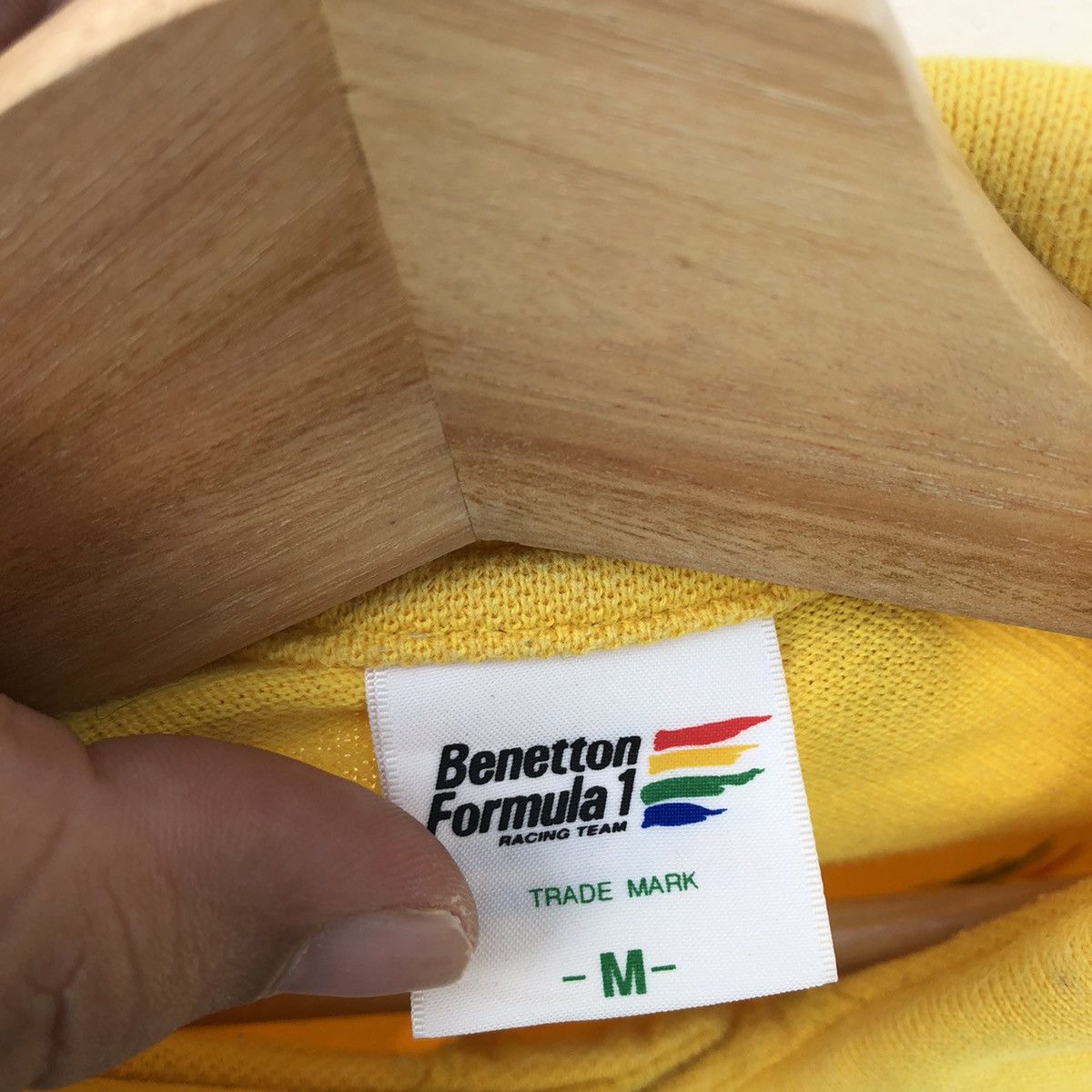 BENETTON FORMULA 1 RACING TEAM SINGLE POCKET POLO