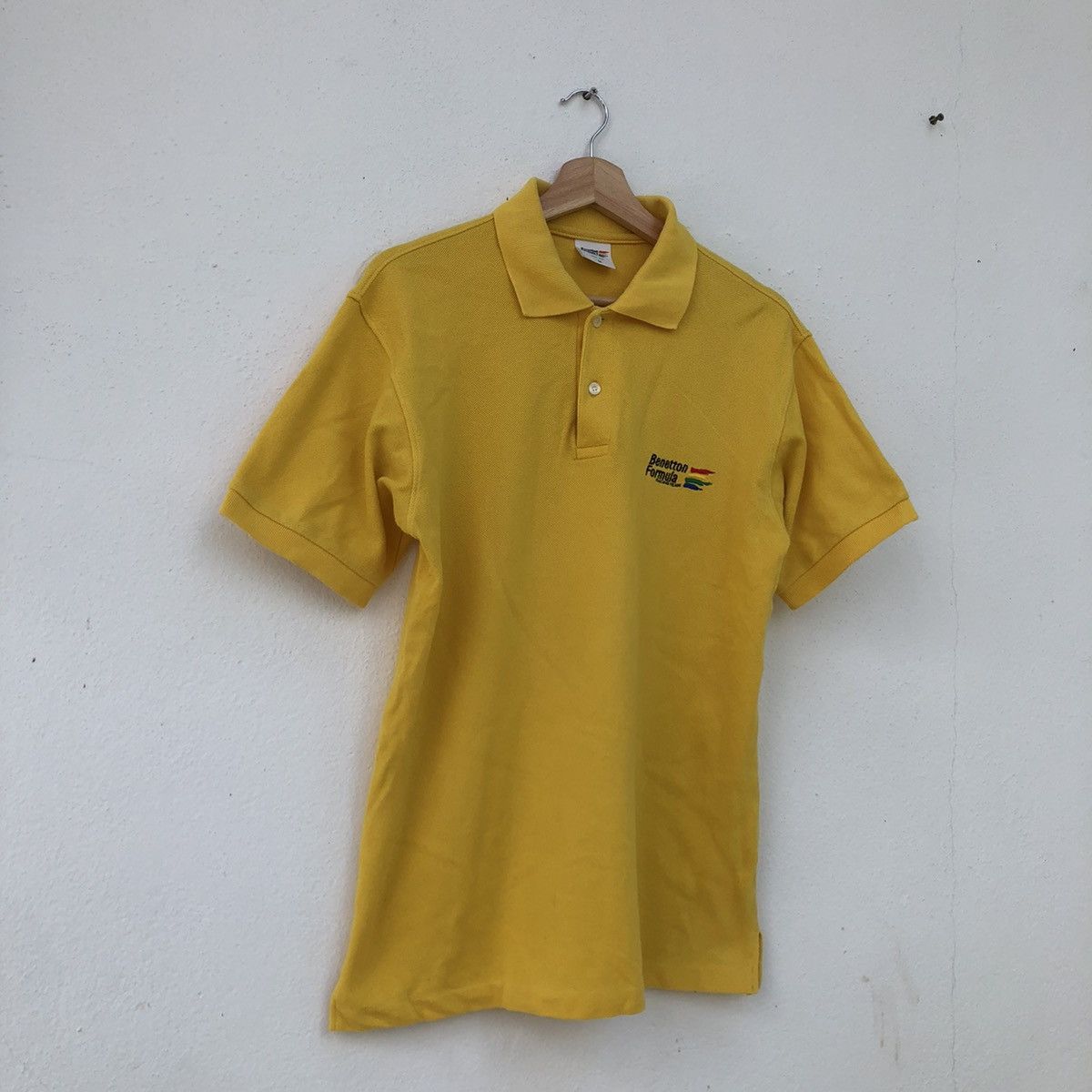 BENETTON FORMULA 1 RACING TEAM SINGLE POCKET POLO