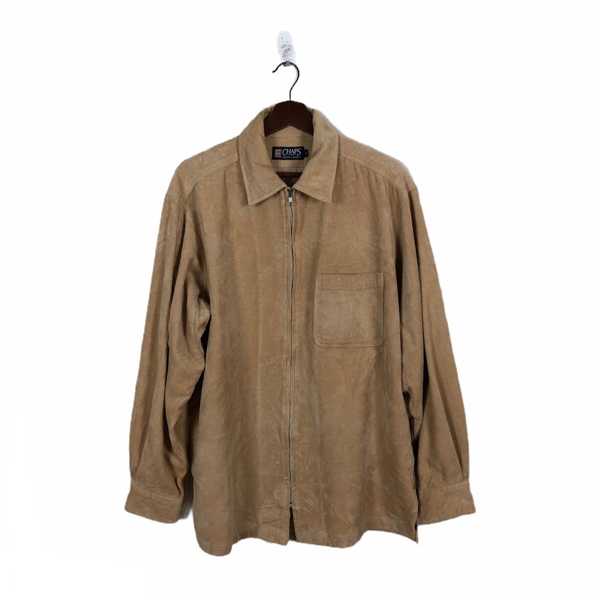 Chaps Ralph Lauren SINGLE POCKET ZIPPER JACKET CHAPS RALPH LAUREN CORDUROY Size US XL / EU 56 / 4 - 1 Thumbnail