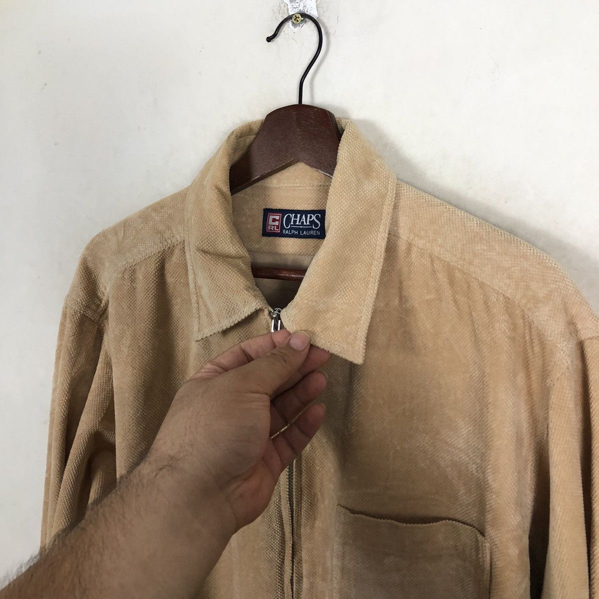 Chaps Ralph Lauren SINGLE POCKET ZIPPER JACKET CHAPS RALPH LAUREN CORDUROY Size US XL / EU 56 / 4 - 4 Thumbnail