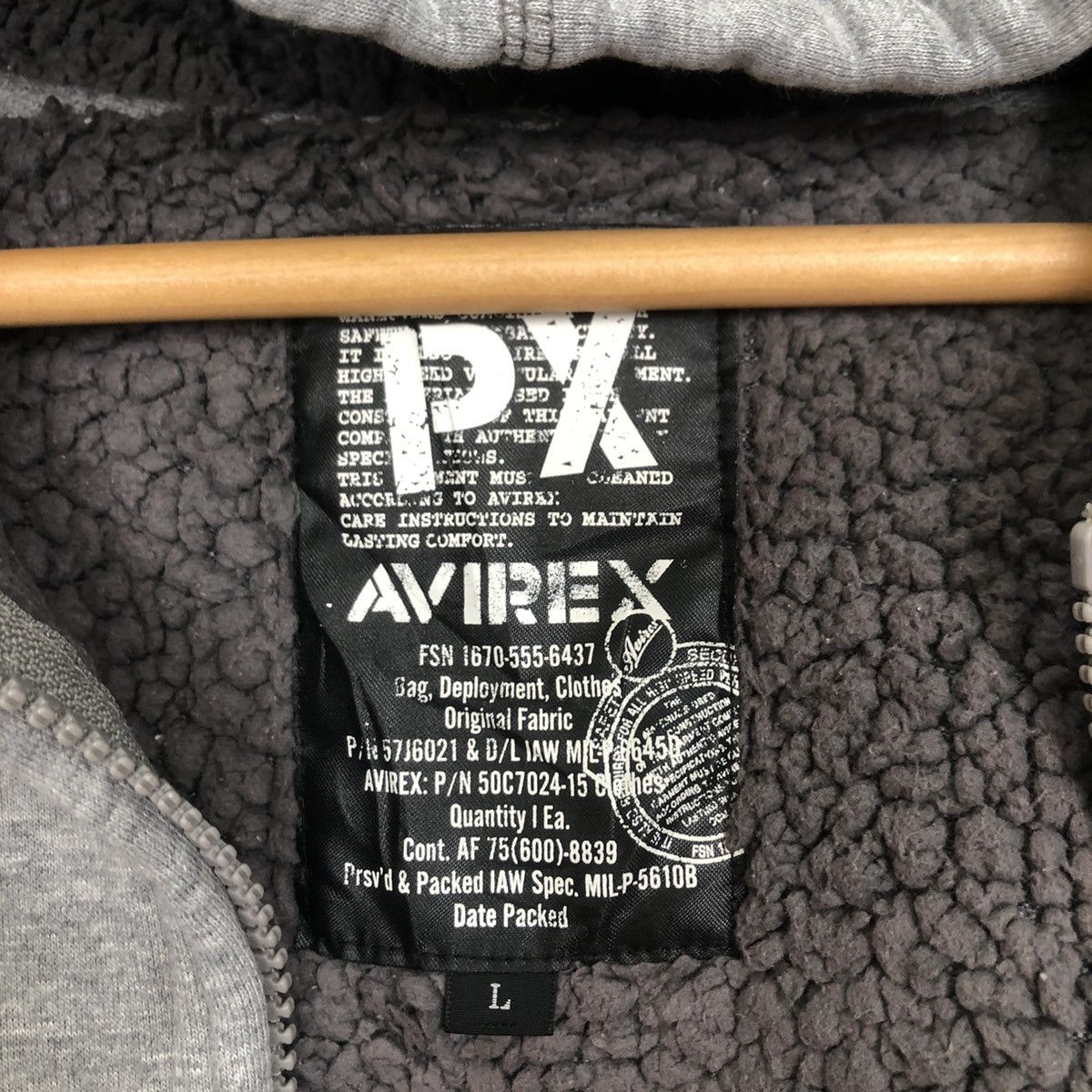 Avirex ❌LAST DROP BEFORE DELETE❌Avirex Hoodie Jacket 52-3271 Size US L / EU 52-54 / 3 - 7 Thumbnail