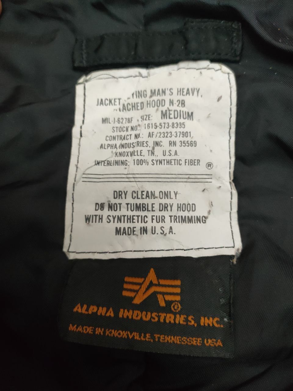 Alpha Industries Vintage Alpha Industries Hoodie Bomber jacket Size US M / EU 48-50 / 2 - 12 Thumbnail
