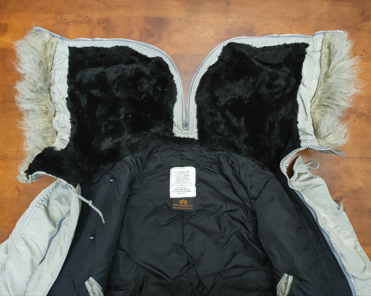 Alpha Industries Vintage Alpha Industries Hoodie Bomber jacket Size US M / EU 48-50 / 2 - 7 Thumbnail