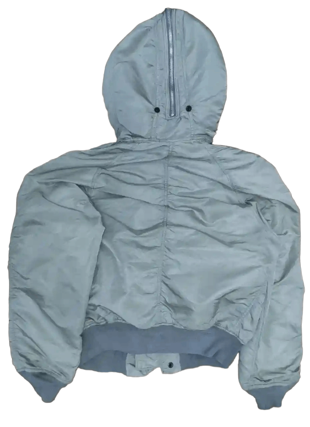 Alpha Industries Vintage Alpha Industries Hoodie Bomber jacket Size US M / EU 48-50 / 2 - 2 Thumbnail