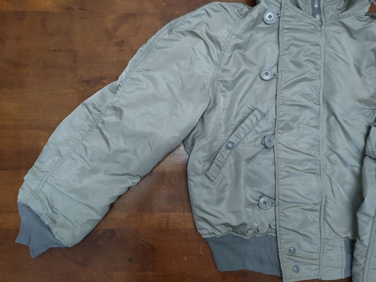 Alpha Industries Vintage Alpha Industries Hoodie Bomber jacket Size US M / EU 48-50 / 2 - 4 Thumbnail