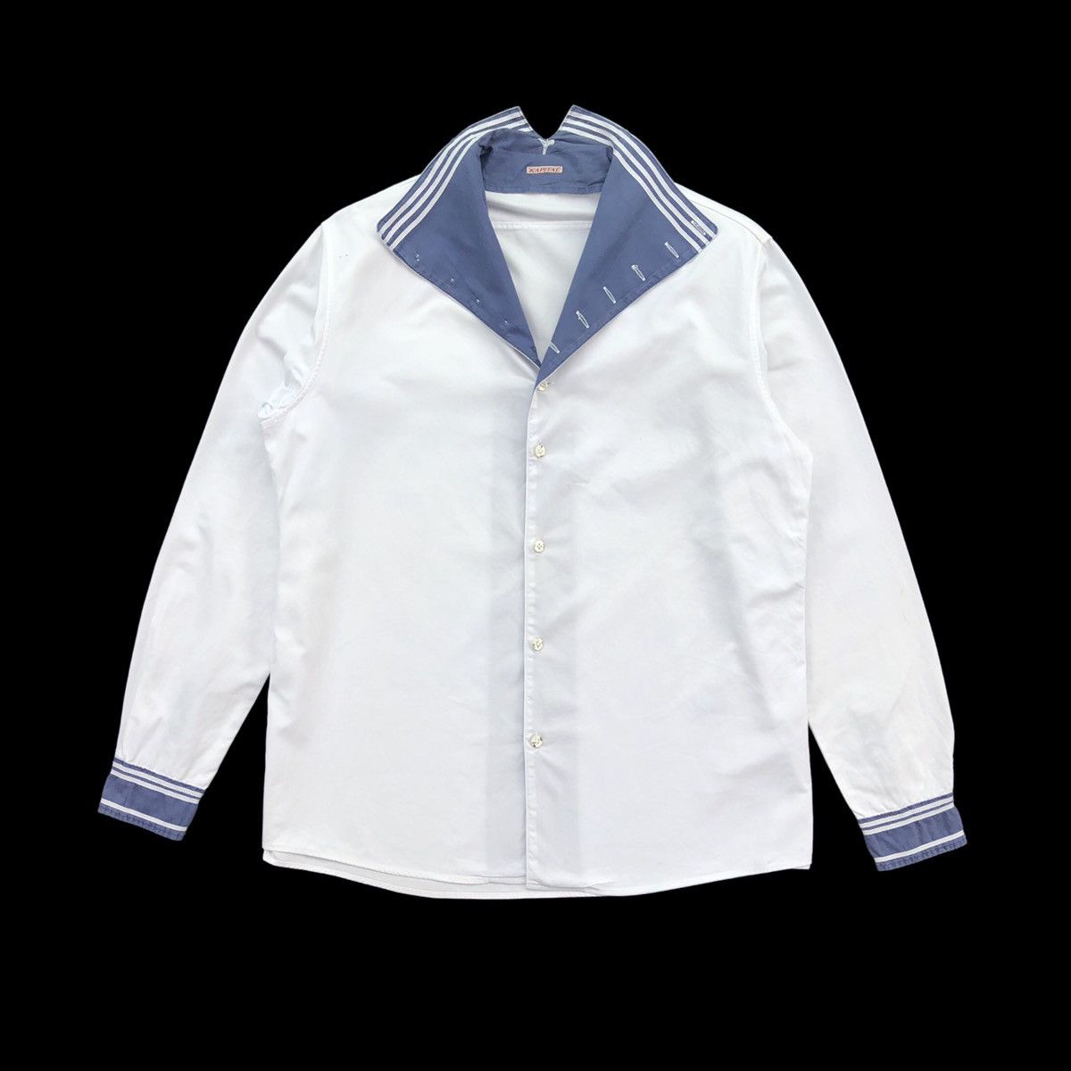 Kapital Kapital Shawl Collar Button Up Shirt Size US XL / EU 56 / 4 - 3 Thumbnail