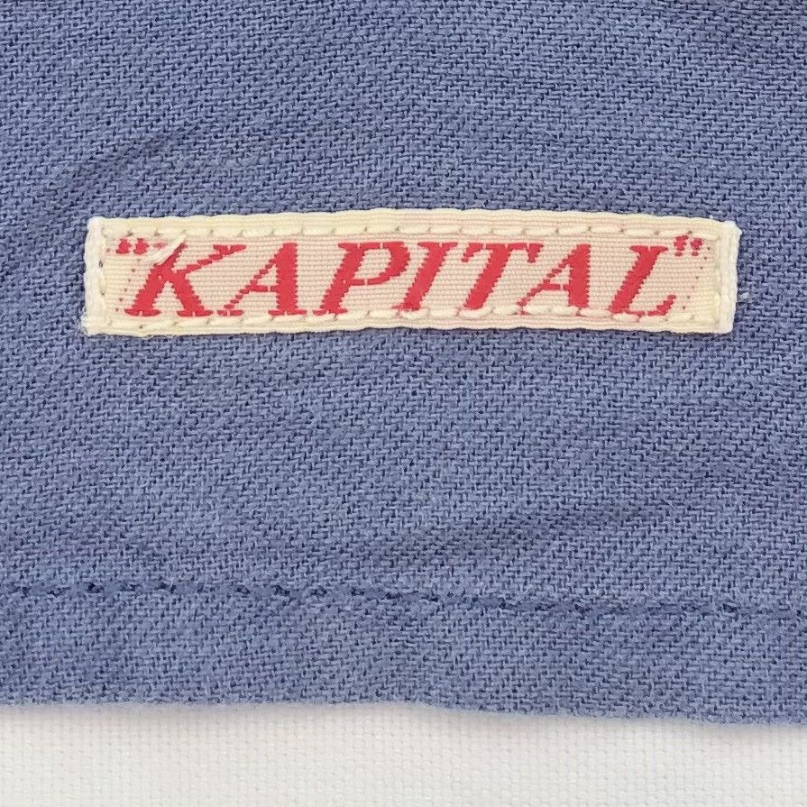 Kapital Kapital Shawl Collar Button Up Shirt Size US XL / EU 56 / 4 - 12 Thumbnail
