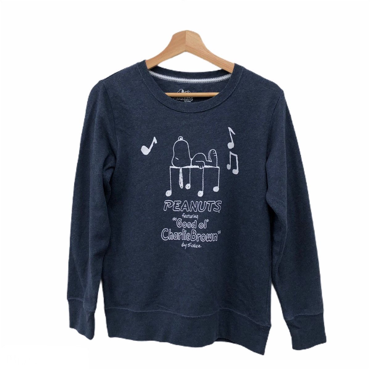 Japanese Brand SWEATSHIRT PEANUTS BY SNOOPY BIG LOGO Size US M / EU 48-50 / 2 - 1 Thumbnail