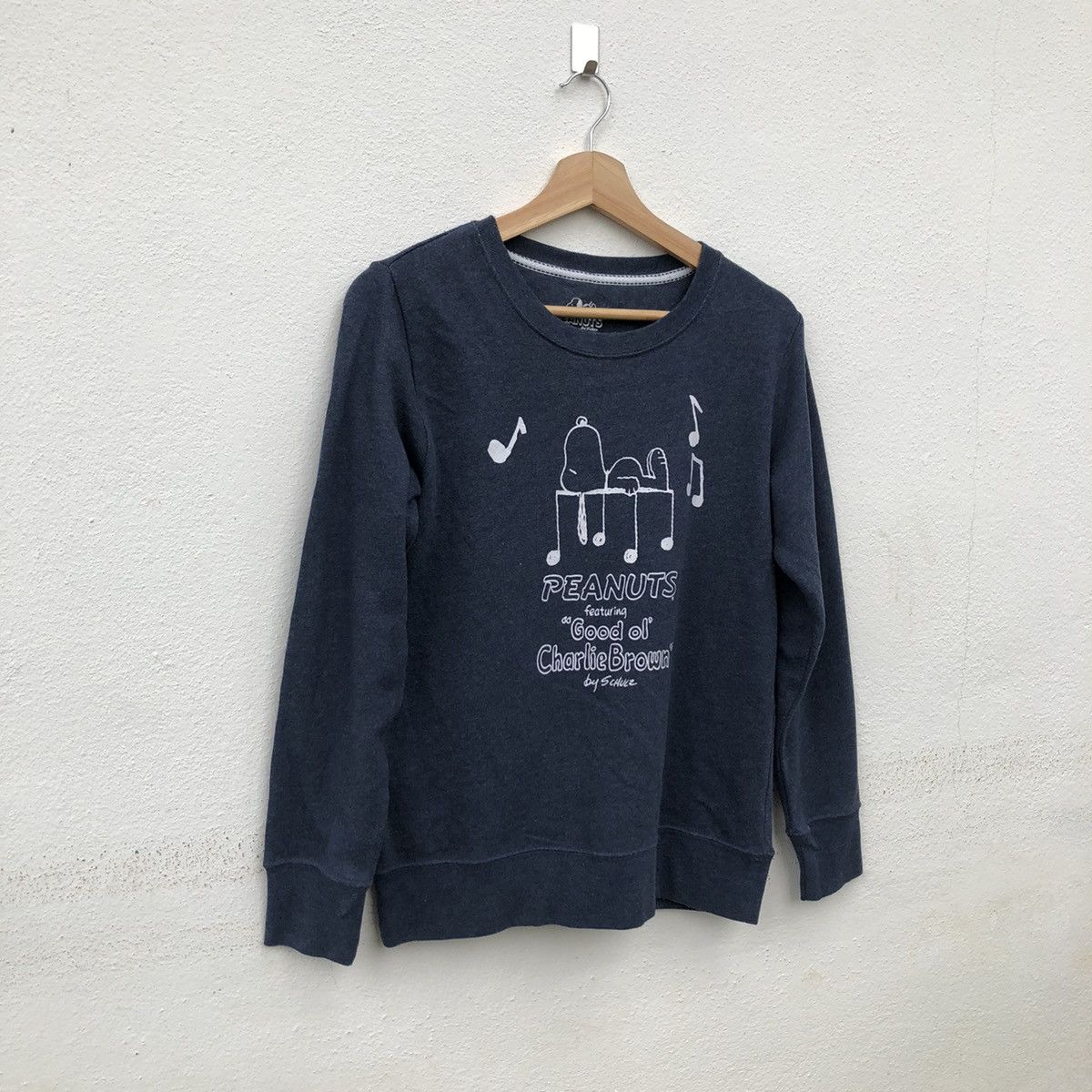 Japanese Brand SWEATSHIRT PEANUTS BY SNOOPY BIG LOGO Size US M / EU 48-50 / 2 - 2 Thumbnail