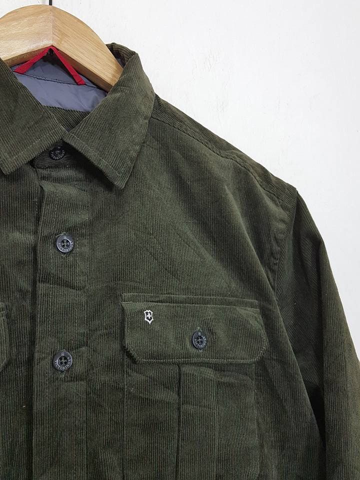 Victorinox Victorinox Corduroy Outerwear Light Jacket Size US M / EU 48-50 / 2 - 4 Thumbnail