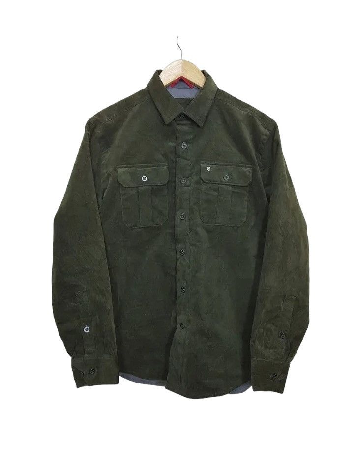 Victorinox Victorinox Corduroy Outerwear Light Jacket Size US M / EU 48-50 / 2 - 1 Thumbnail